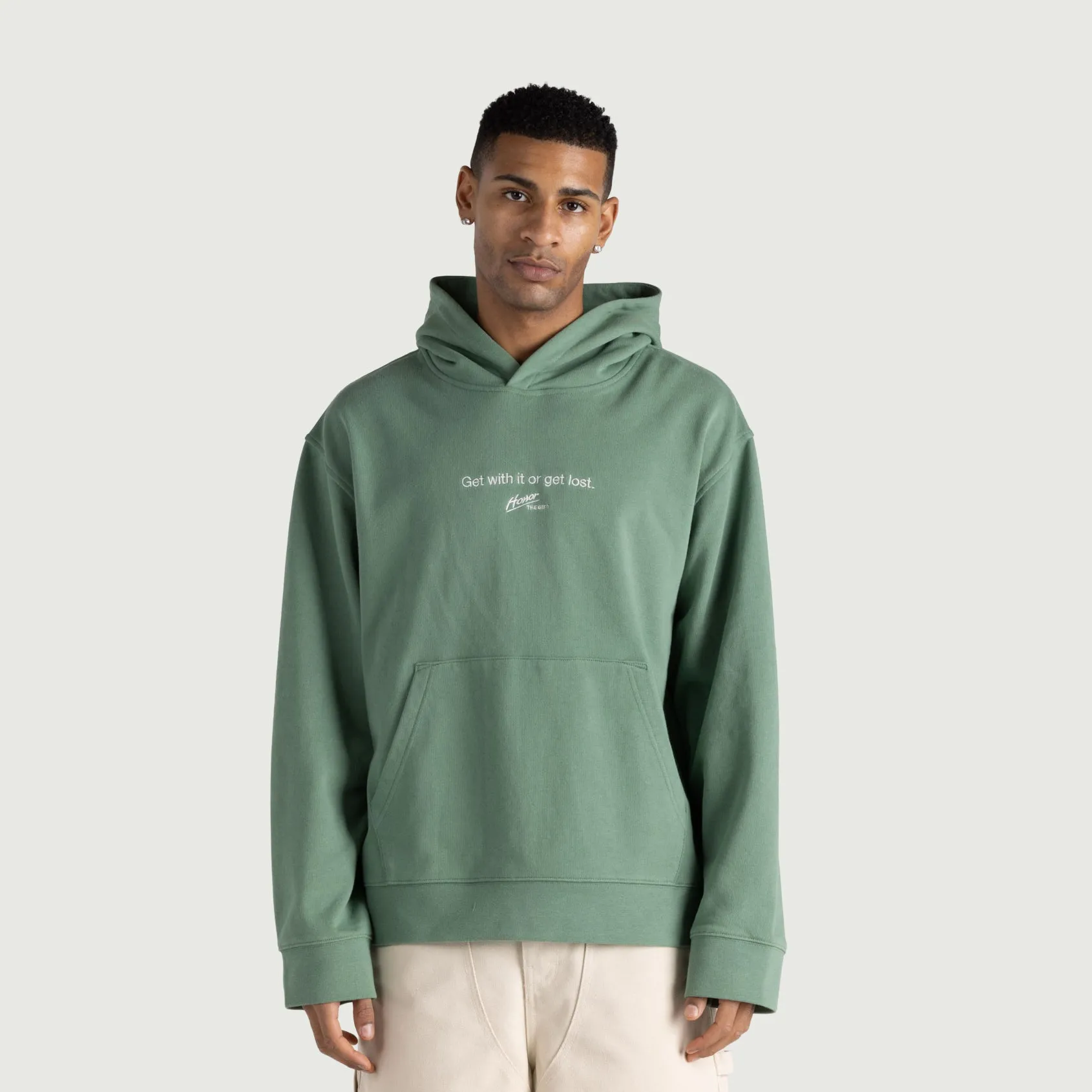 Get With It Or Get Lost Hoodie - Mint sold by Honor the Gift product image thumbnail 2