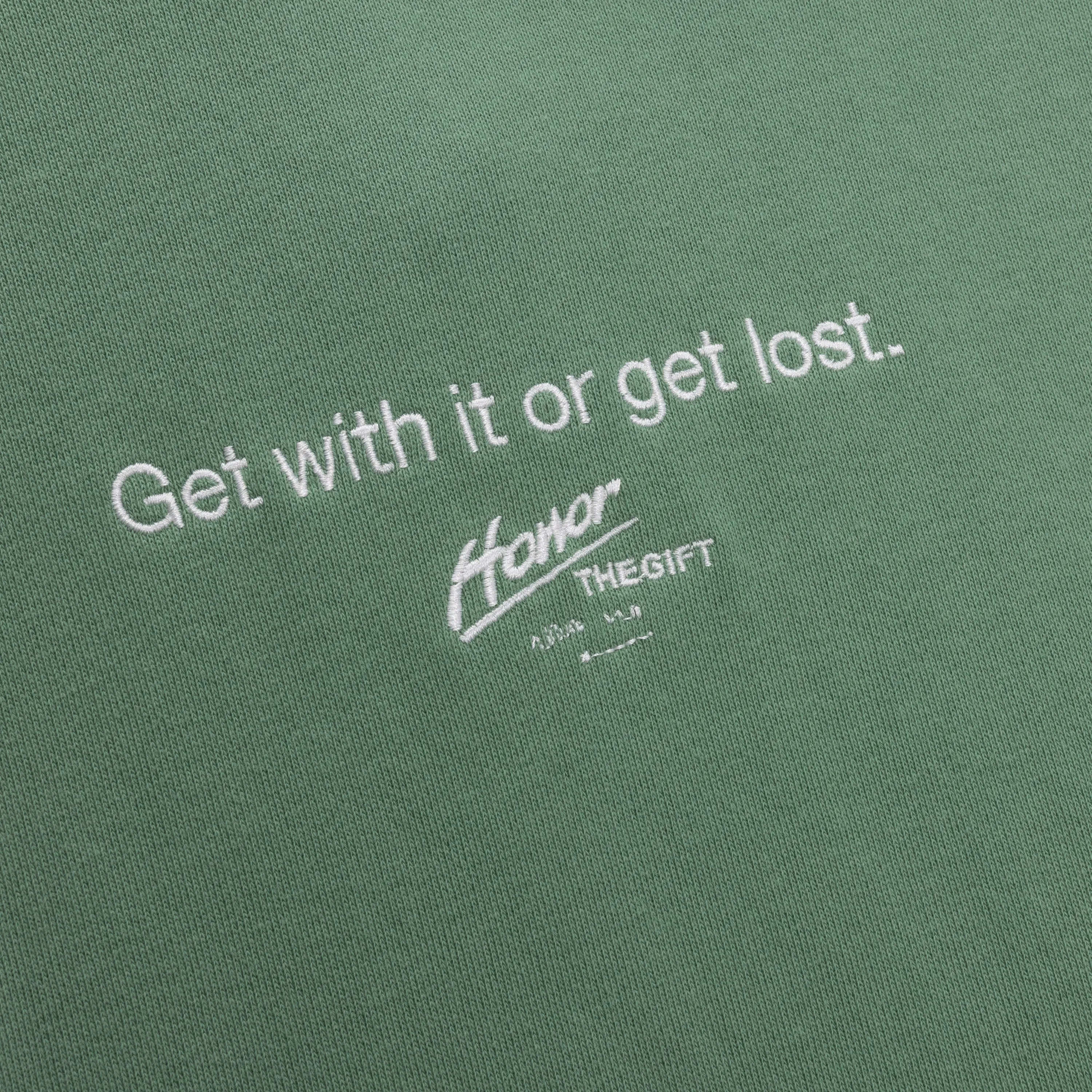 Get With It Or Get Lost Hoodie - Mint sold by Honor the Gift product image thumbnail 3