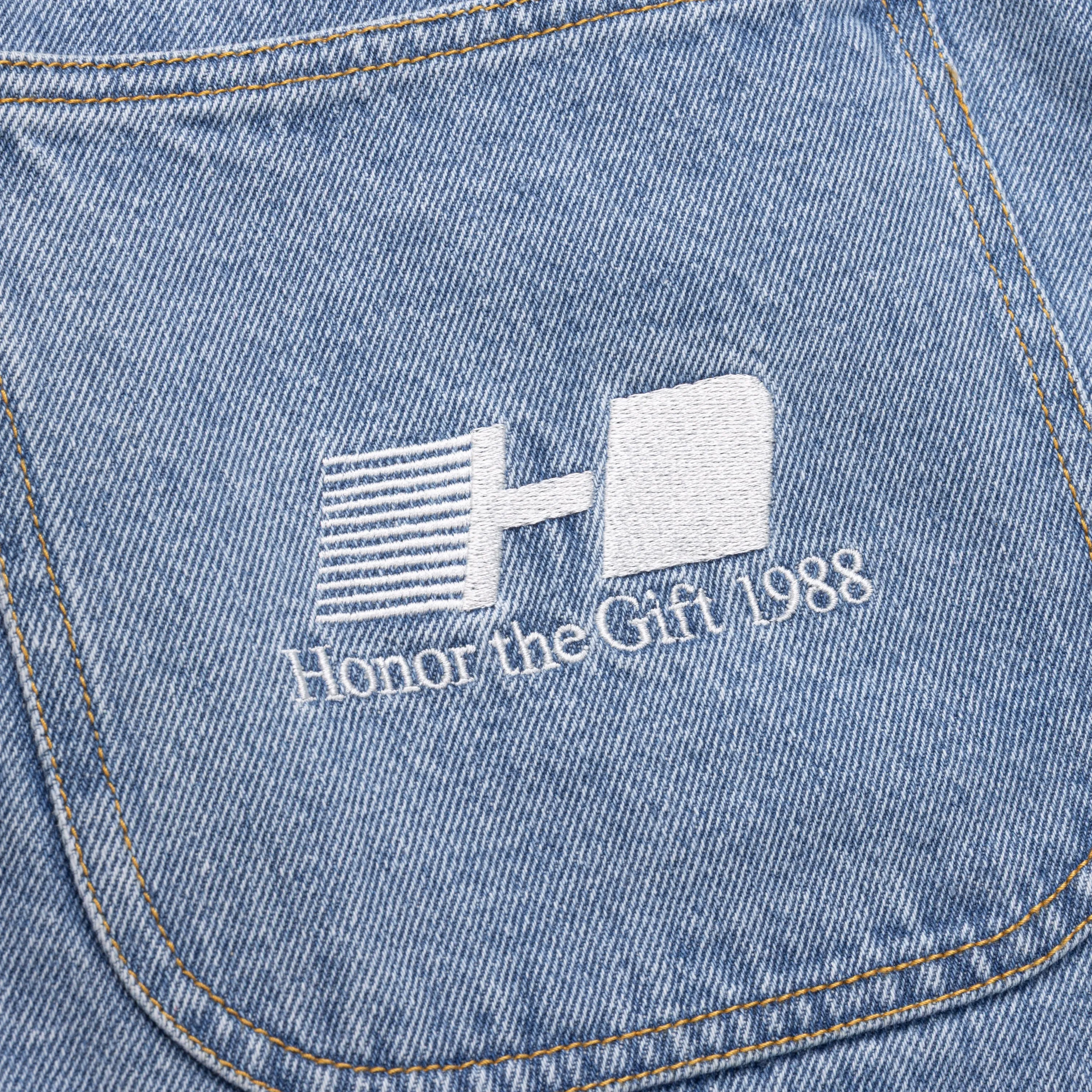 Frayed Edge 11" Denim Bermudas - Indigo sold by Honor the Gift product image thumbnail 5