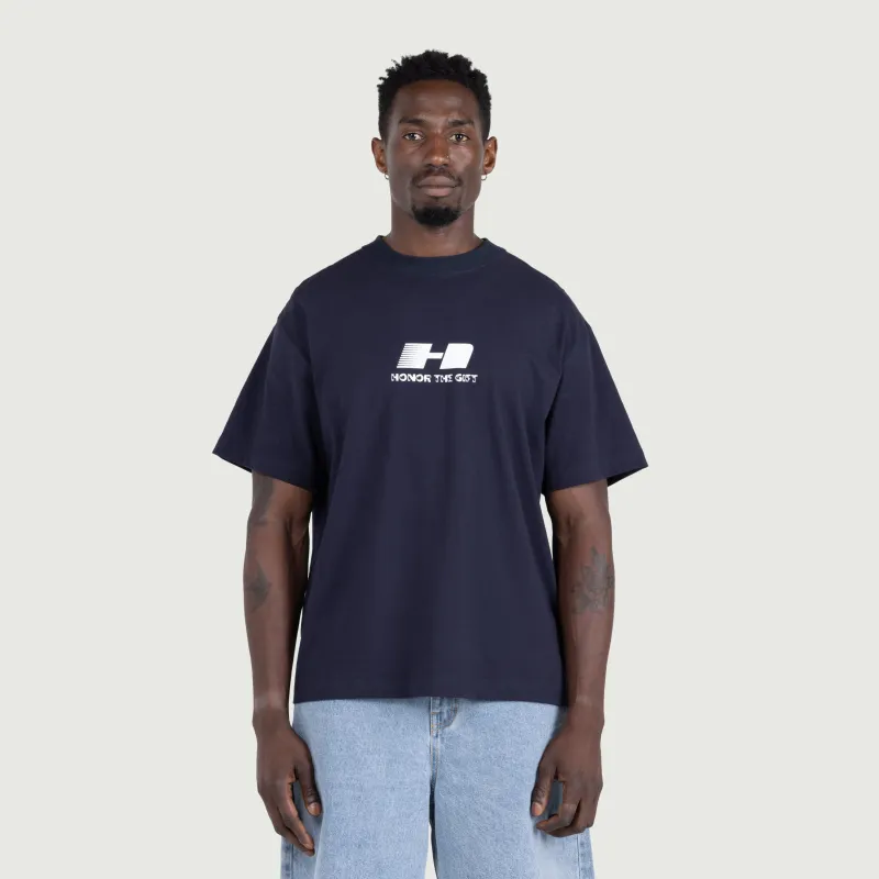 H Logo Tee - Navy made by Honor the Gift