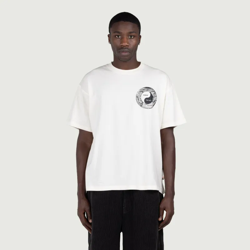 Breathe In Breathe Out Tee - White made by Honor the Gift