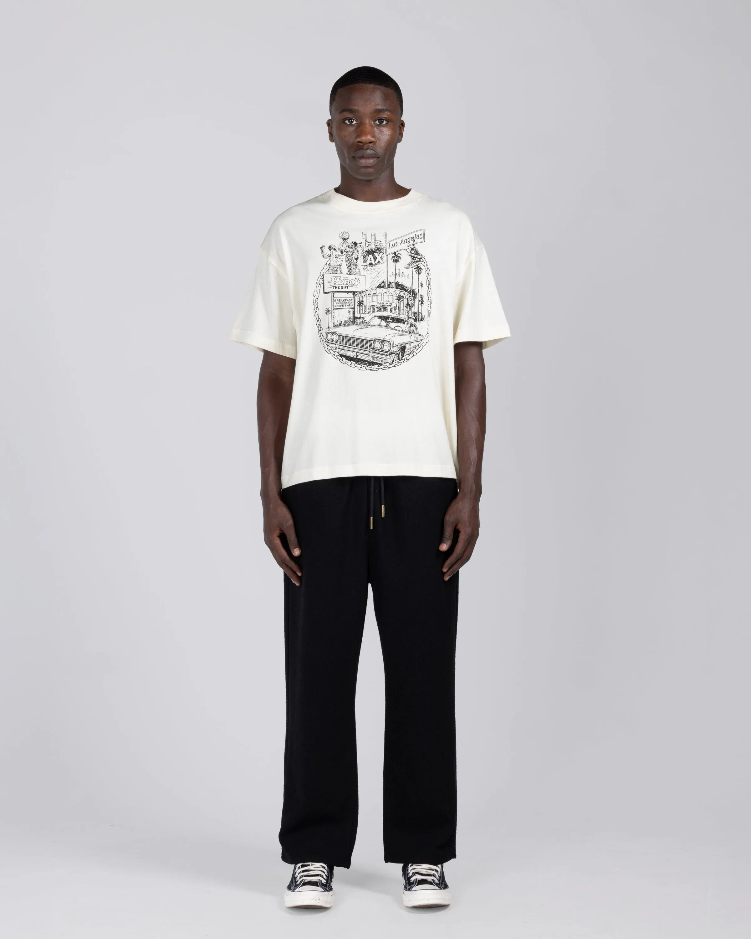 LA Chain City Tee - Bone sold by Honor the Gift product image thumbnail 3