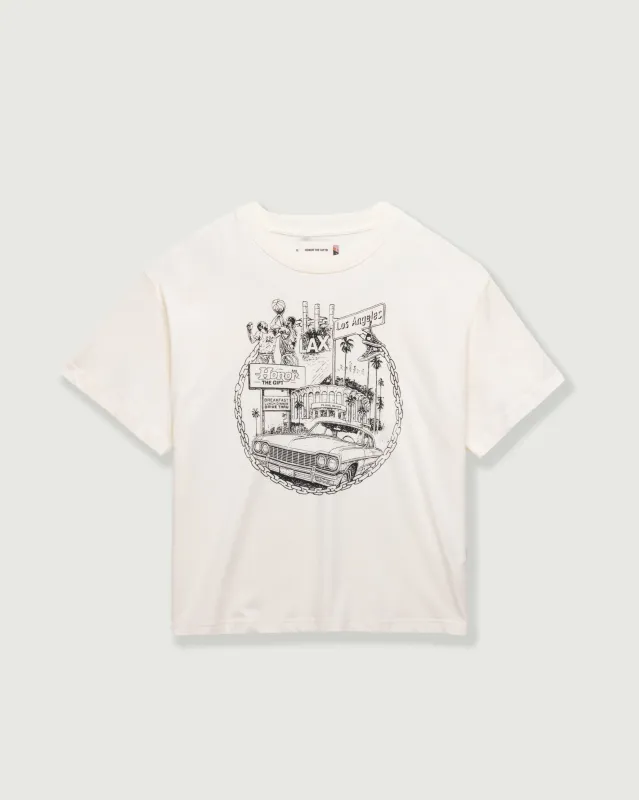 LA Chain City Tee - Bone made by Honor the Gift