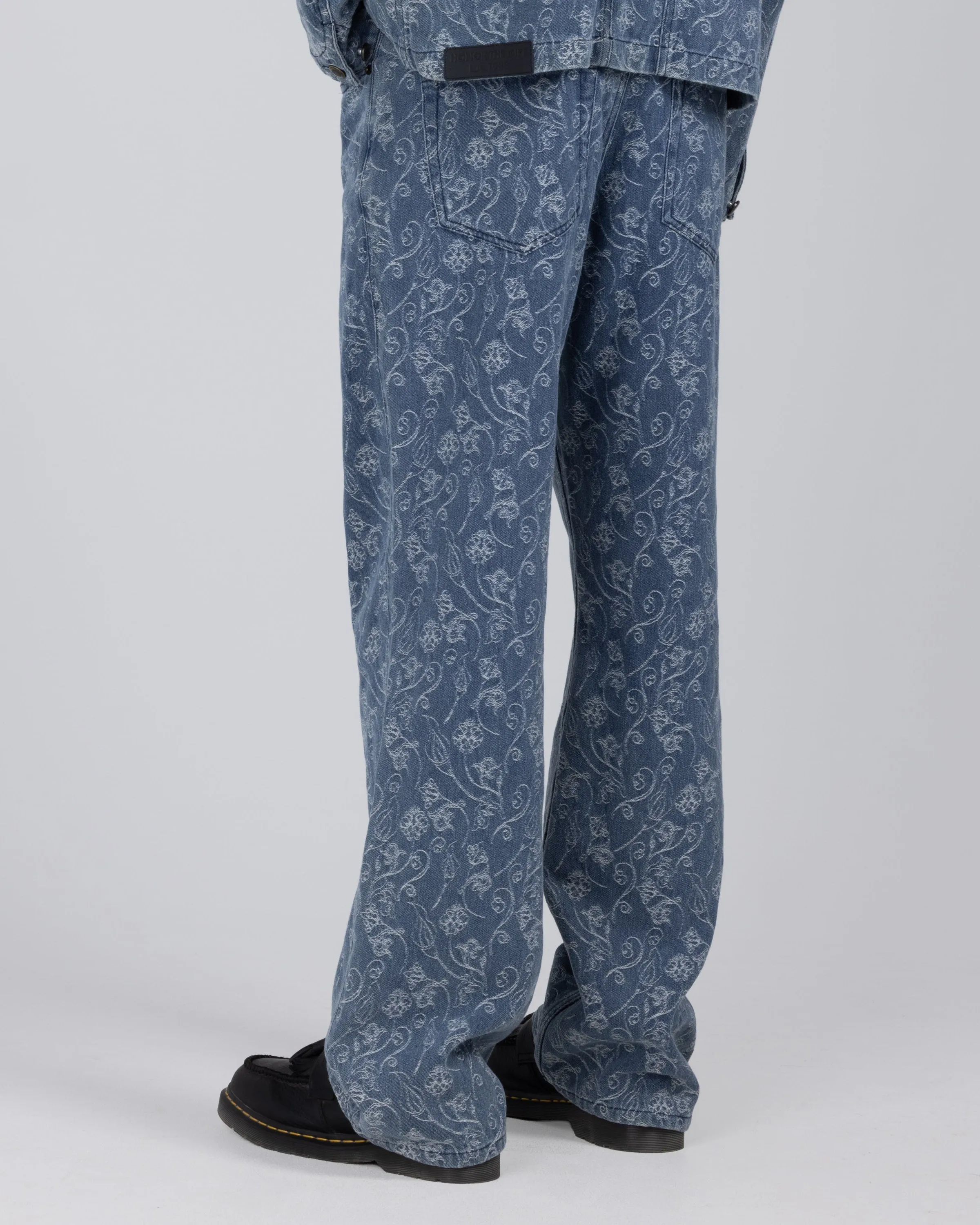 Washed 5 Pocket Denim - Light Indigo sold by Honor the Gift product image thumbnail 4