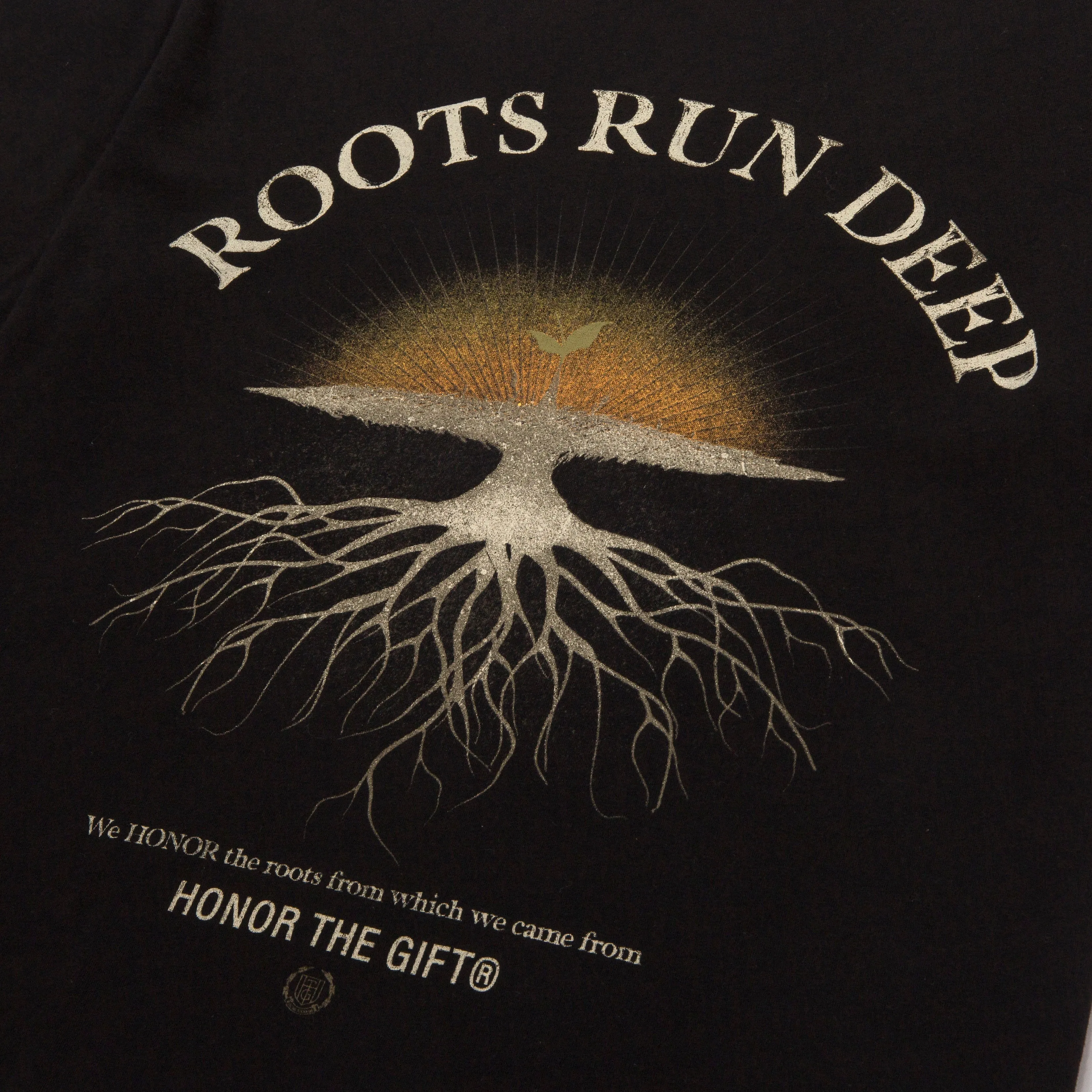 Roots Run Deep T-Shirt - Black sold by Honor the Gift product image thumbnail 4