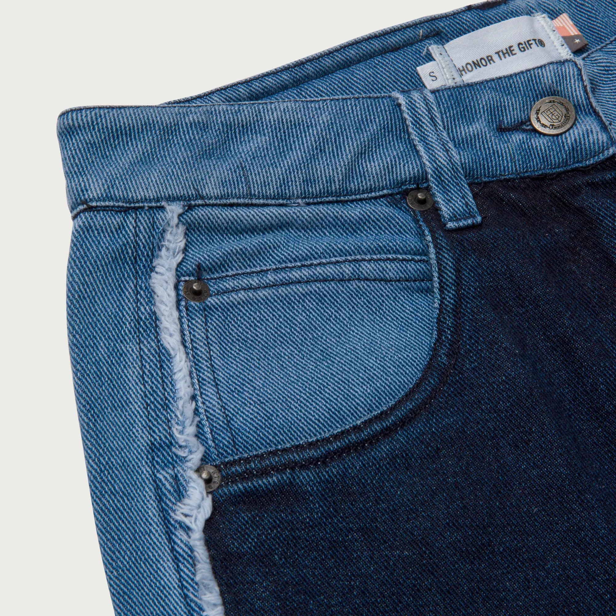 Womens Twill Utility Cargo Pant - Indigo sold by Honor the Gift product image thumbnail 5