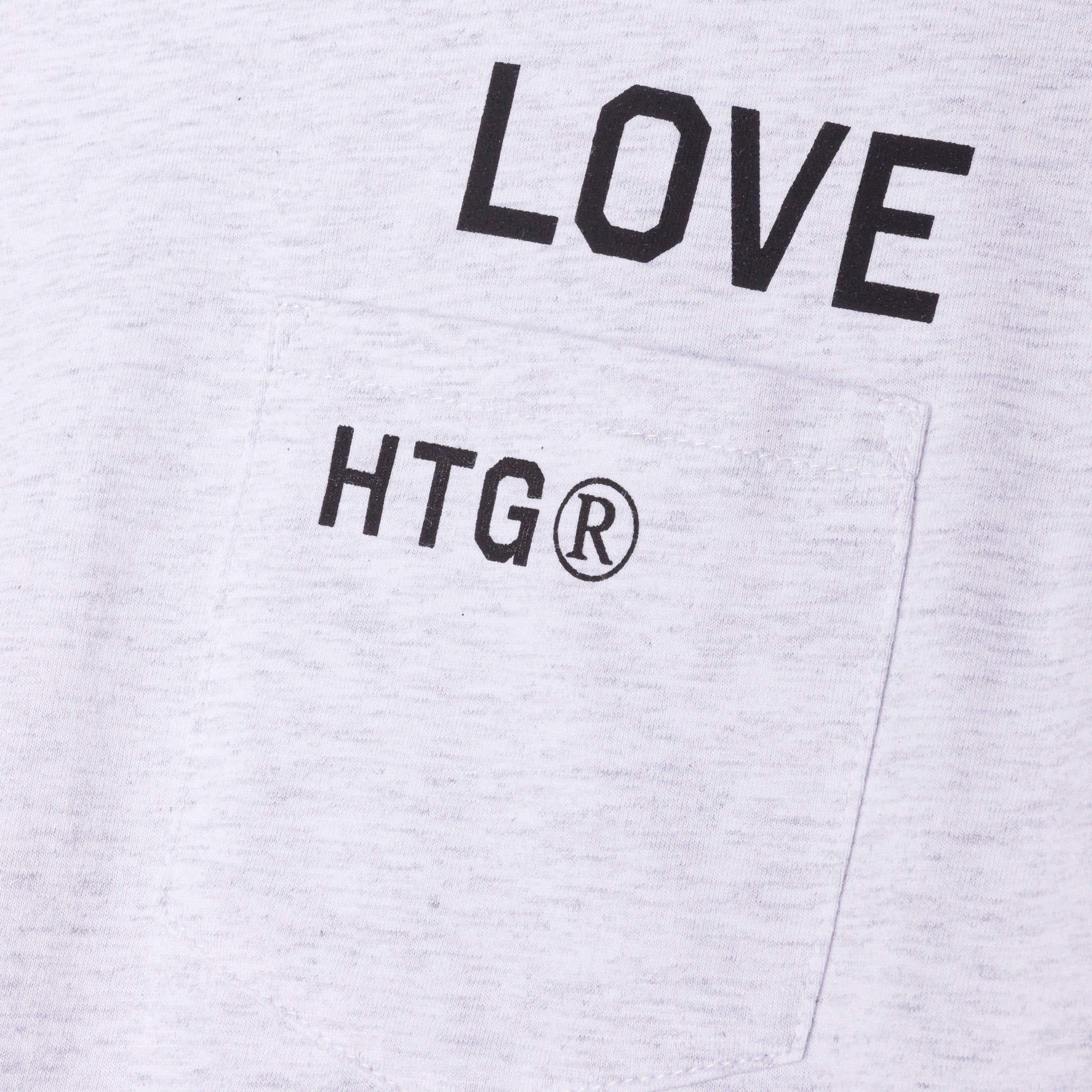 Womens Love T-Shirt - Lt Heather sold by Honor the Gift product image thumbnail 4
