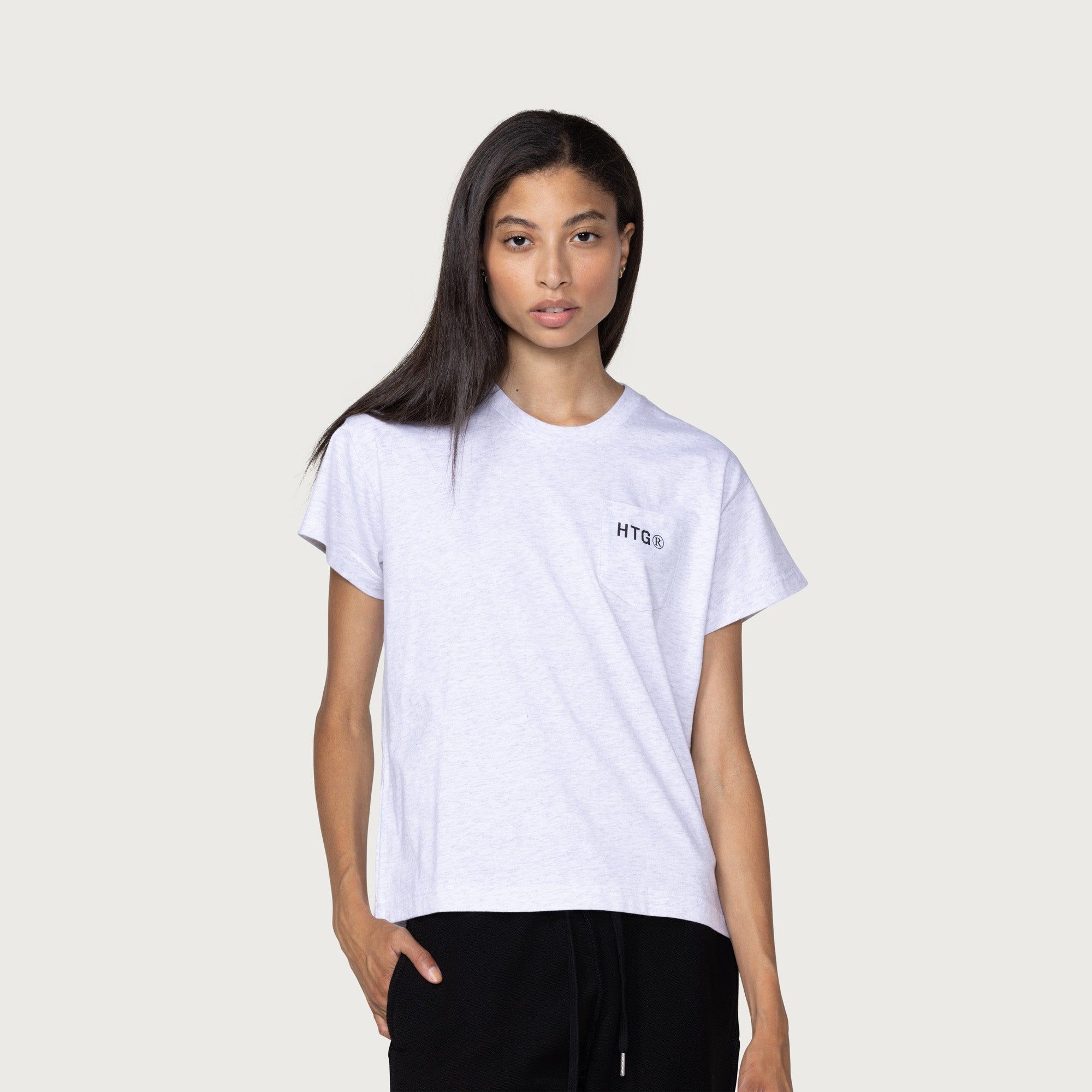 Womens Love T-Shirt - Lt Heather sold by Honor the Gift product image thumbnail 5