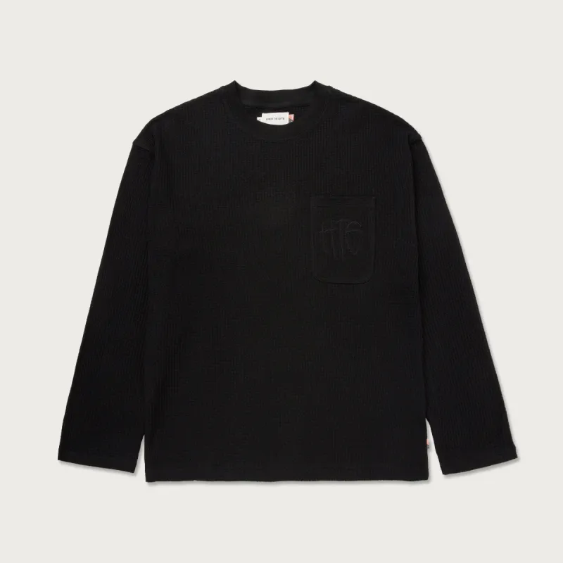 Purpose Box L/S Tee - Black made by Honor the Gift