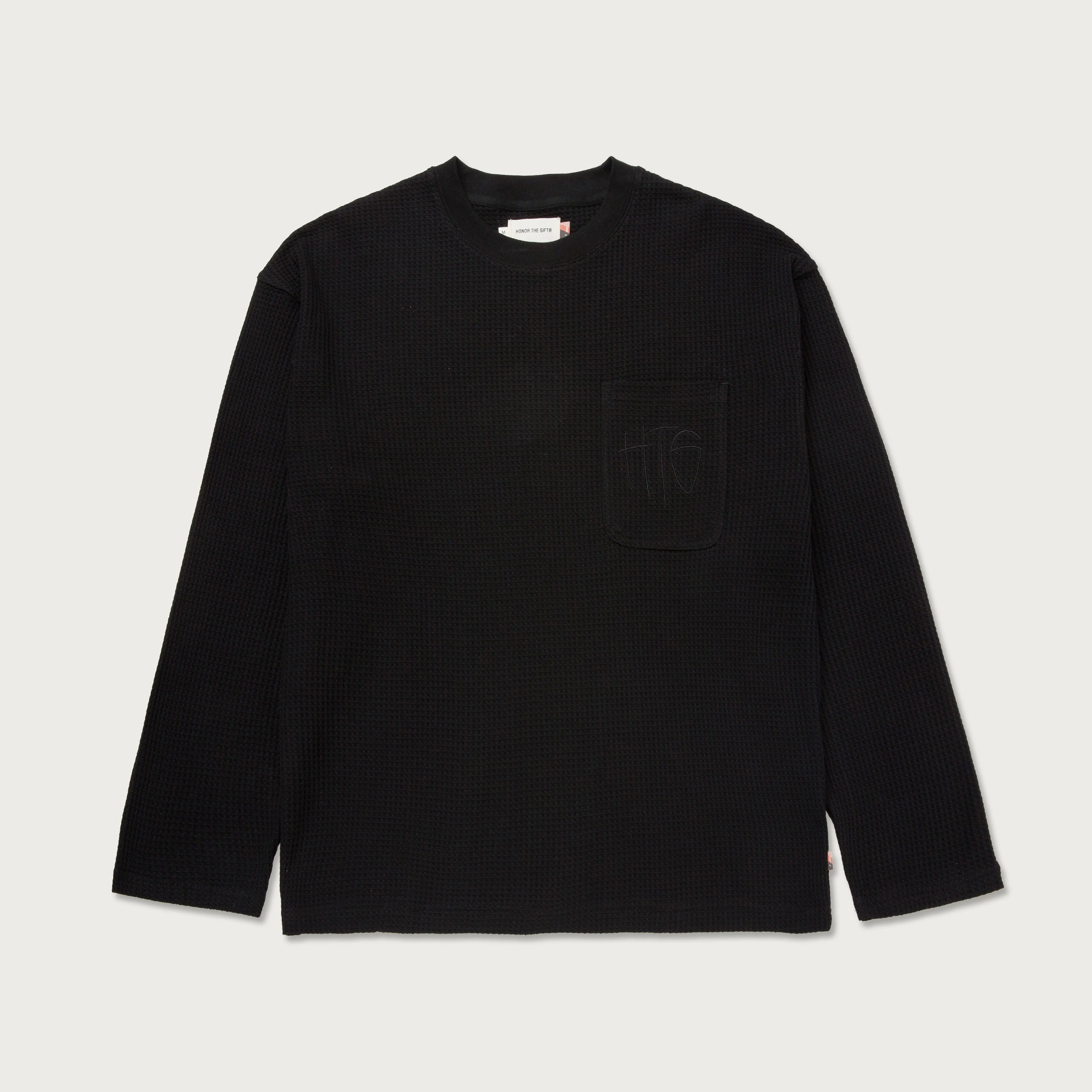 Purpose Box L/S Tee - Black sold by Honor the Gift
