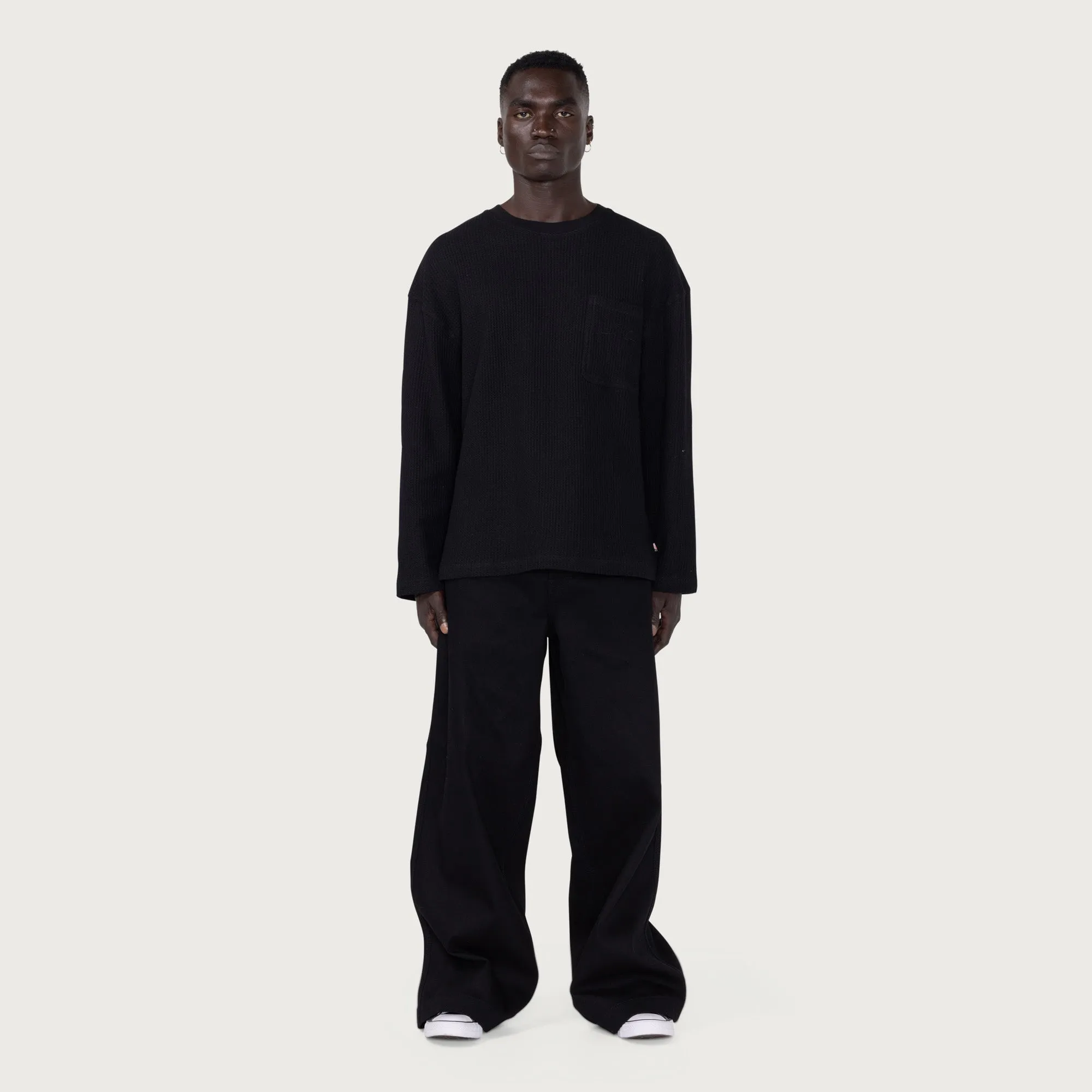 Purpose Box L/S Tee - Black sold by Honor the Gift product image thumbnail 3