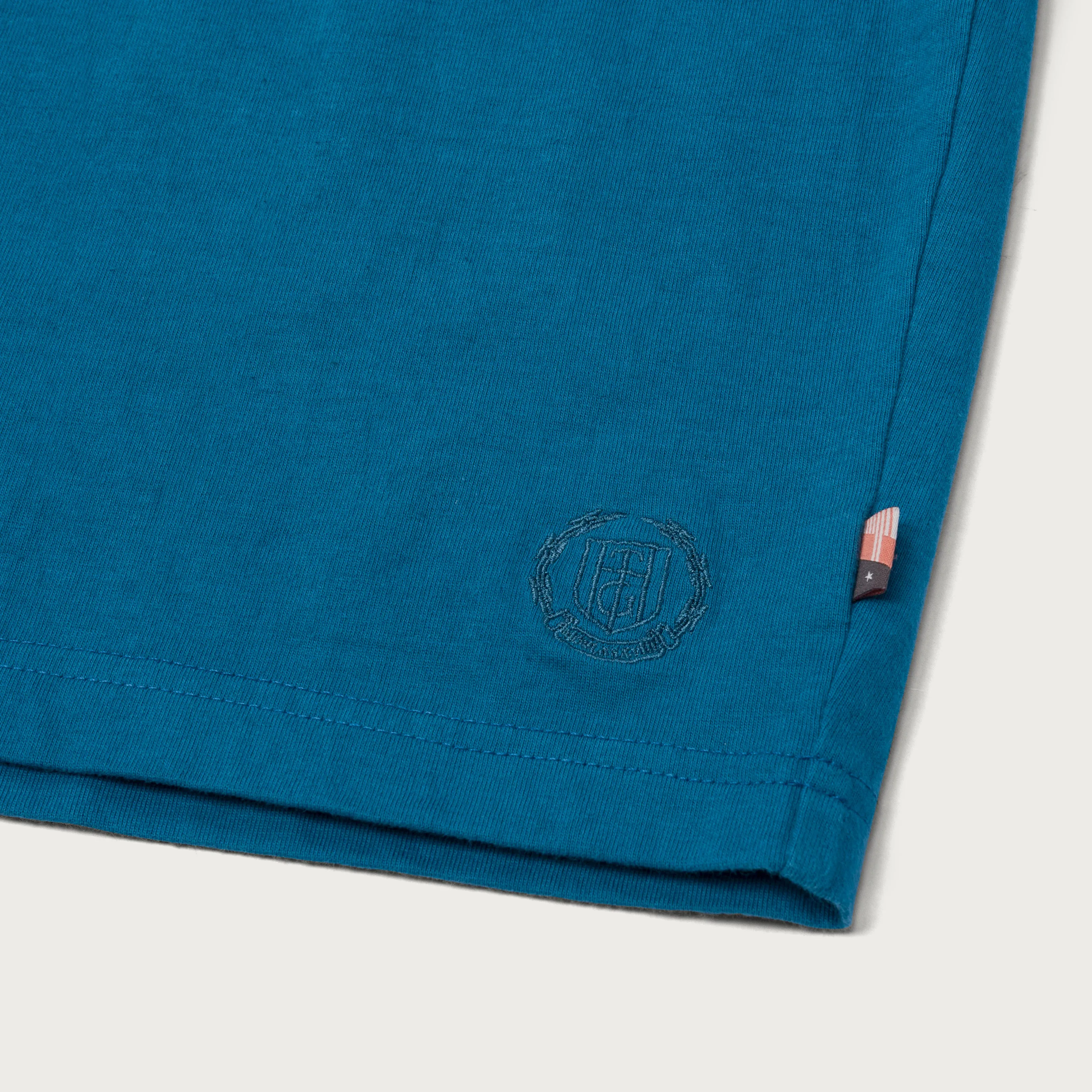 Crest Logo Box Tee - Blue sold by Honor the Gift product image thumbnail 3
