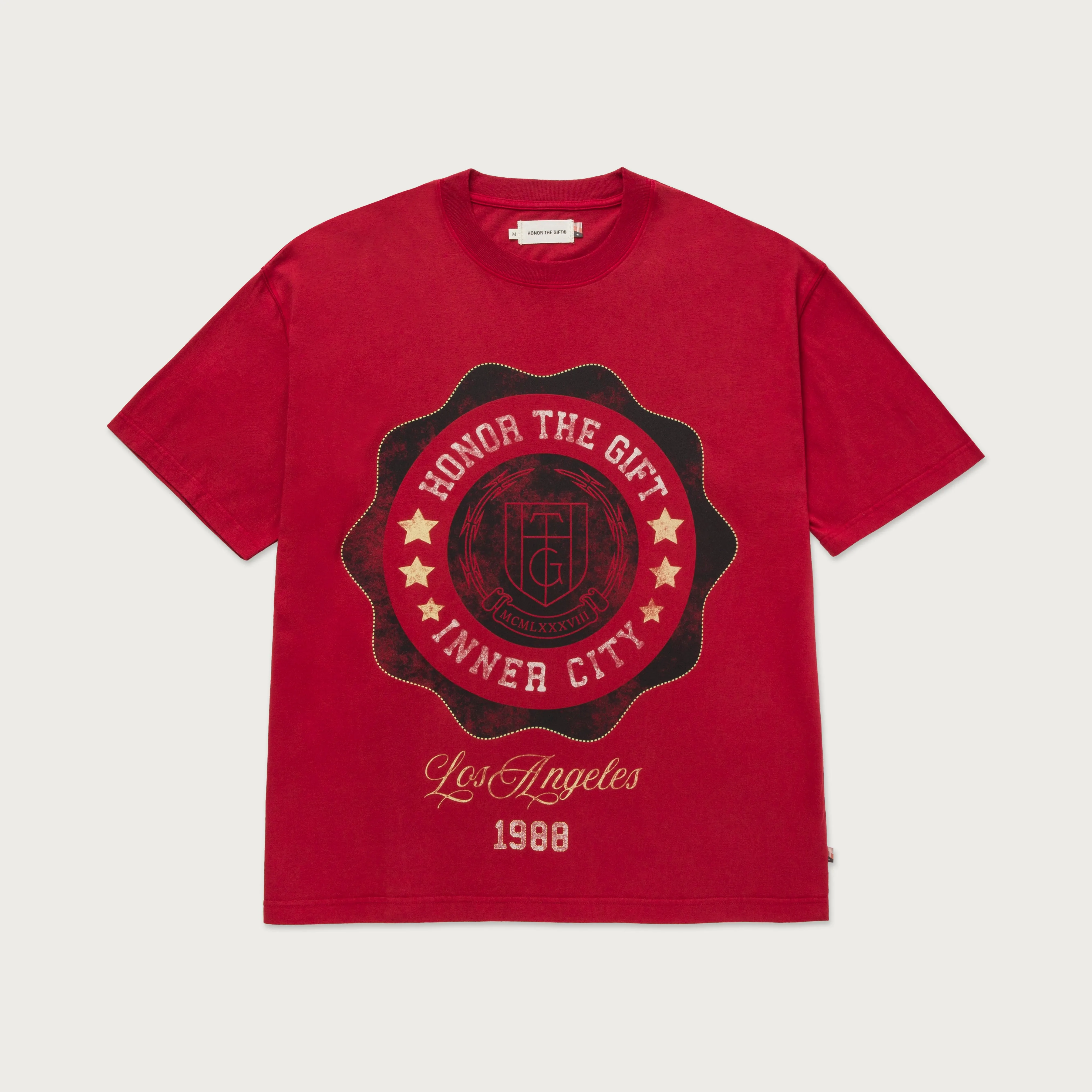 HTG® Seal Logo T-Shirt - Brick sold by Honor the Gift