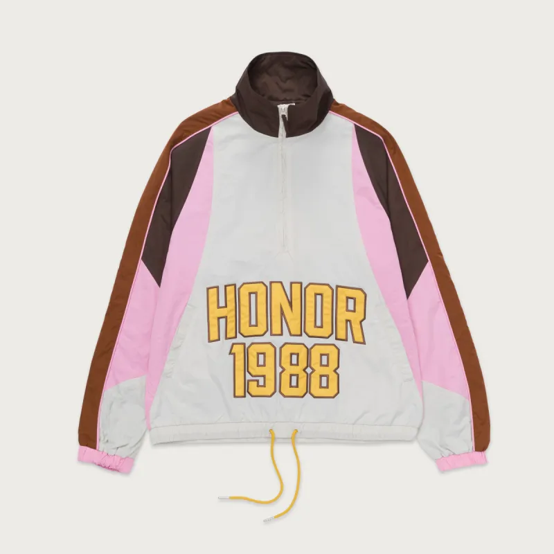 Womens Colorblocked Half Zip - Pink sold by Honor the Gift