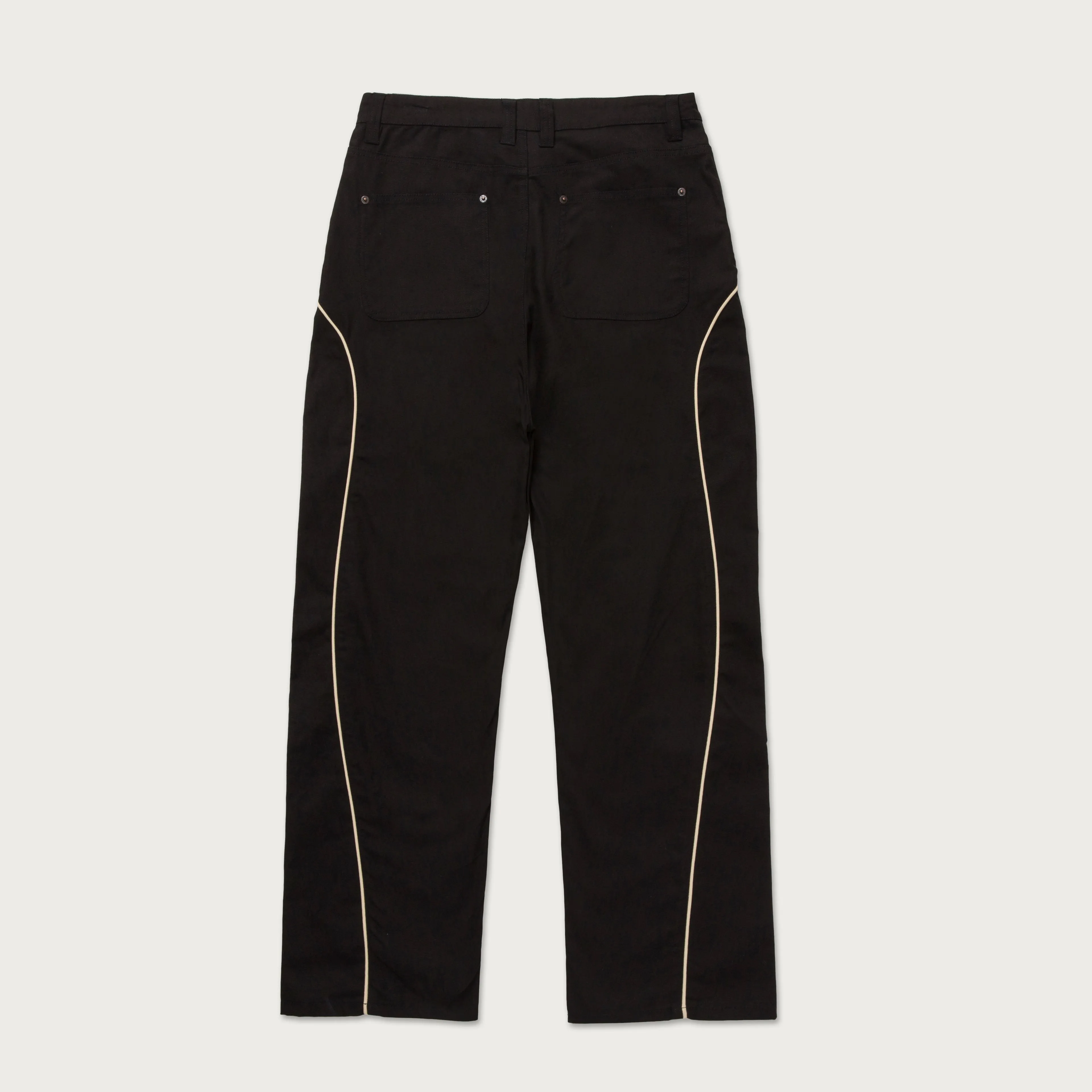 Canvas Piping Pant - Black sold by Honor the Gift product image thumbnail 3