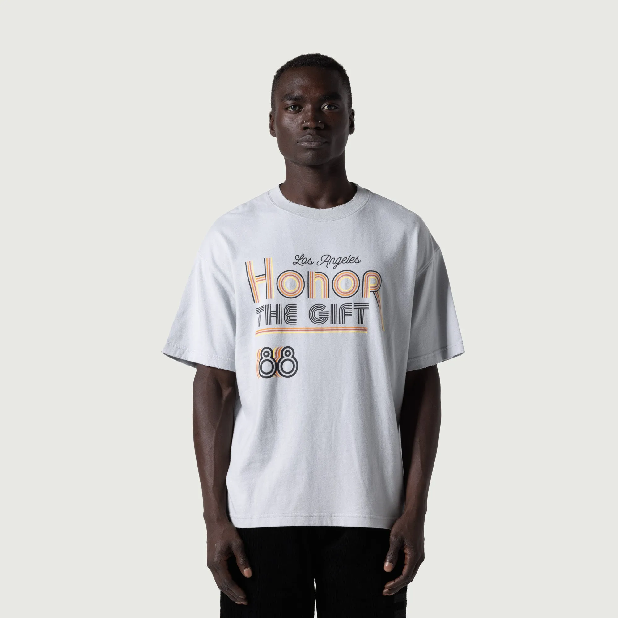 Retro Honor T-Shirt - Stone sold by Honor the Gift product image thumbnail 4