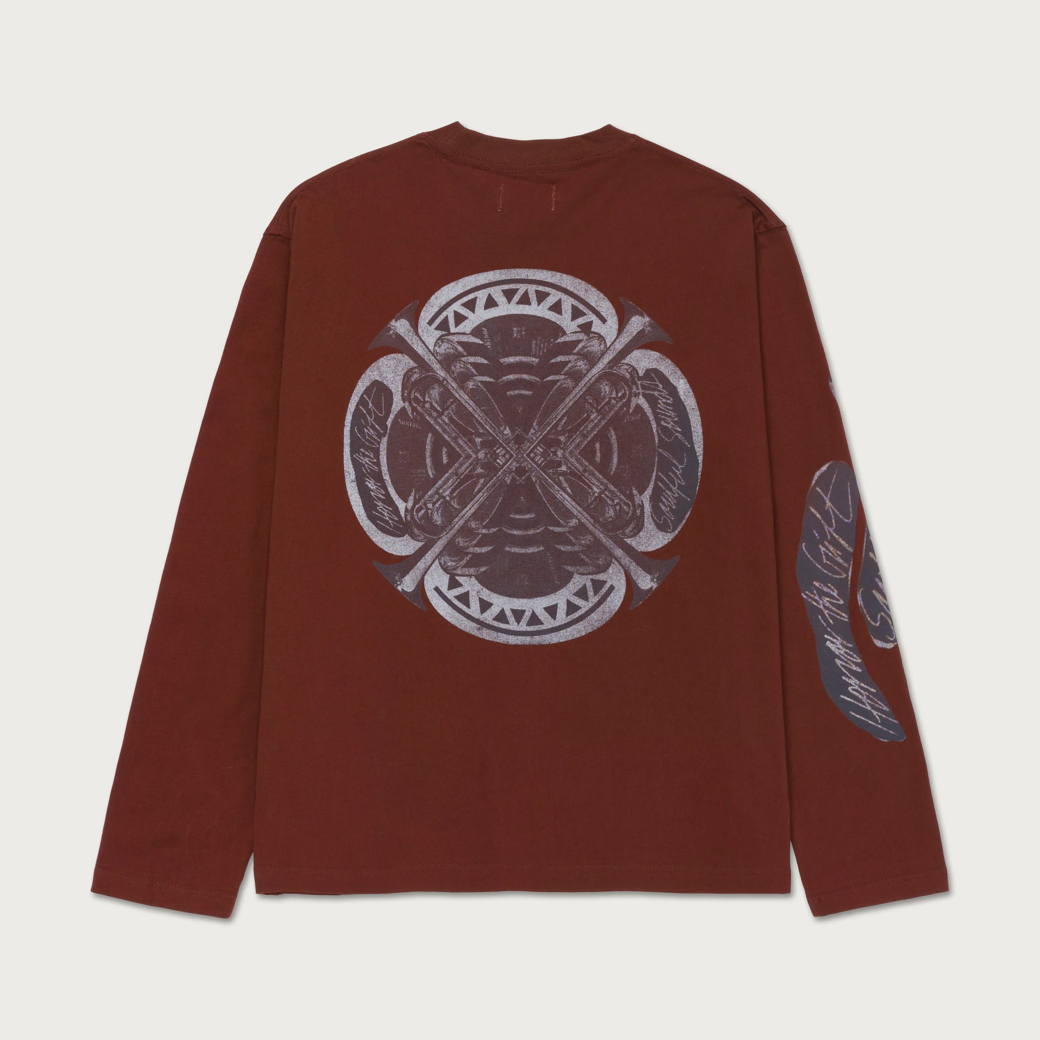LS Music Collage Tee - Brown sold by Honor the Gift product image thumbnail 2