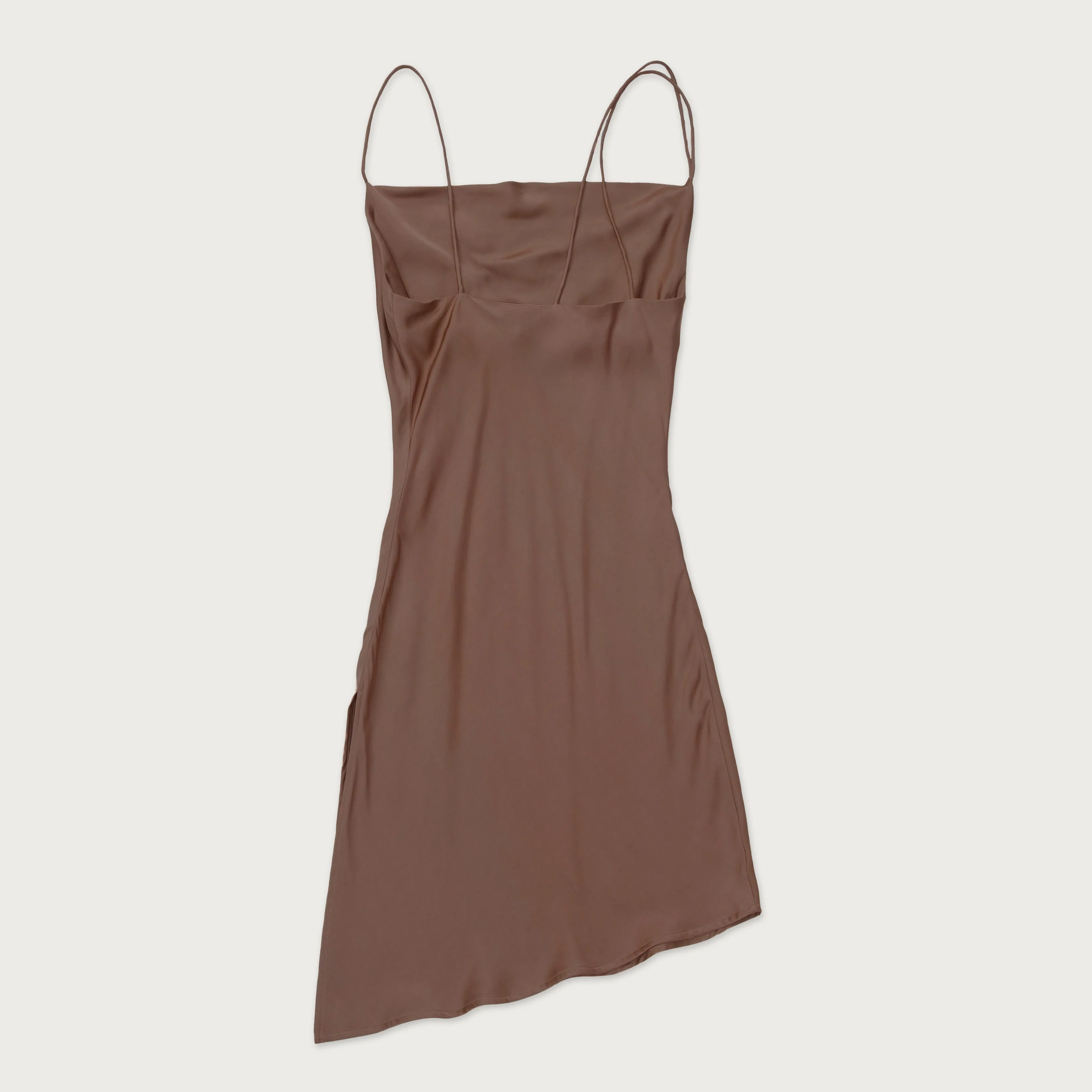 Womens Silk Slip Dress - Brown sold by Honor the Gift product image thumbnail 2