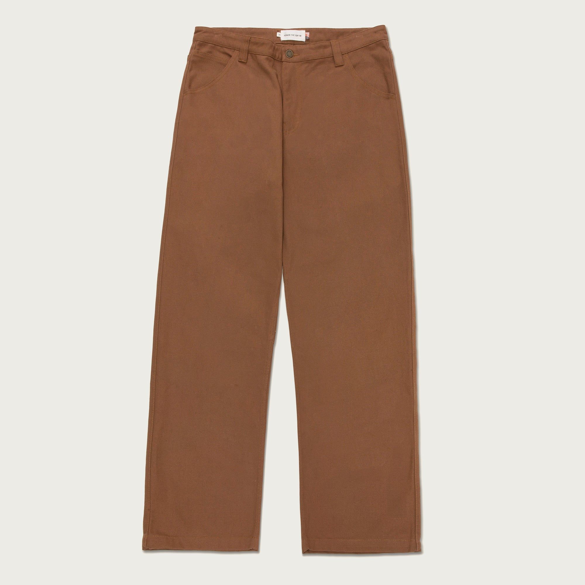 Fairfax Twill Pant - Hickory sold by Honor the Gift