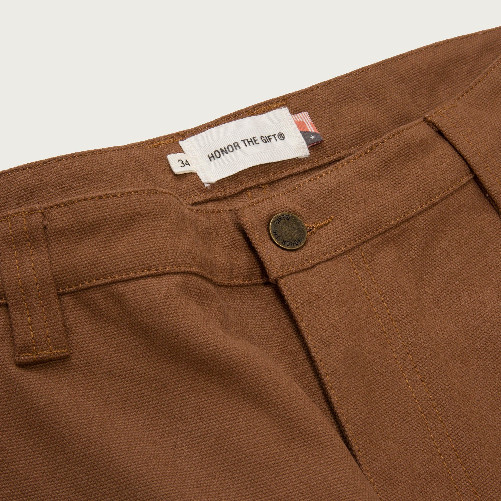 Fairfax Twill Pant - Hickory sold by Honor the Gift product image thumbnail 6