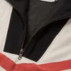 Brushed Poly Track Anorak Jacket - Black sold by Honor the Gift