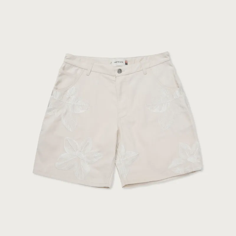 Canvas Short - Cream sold by Honor the Gift
