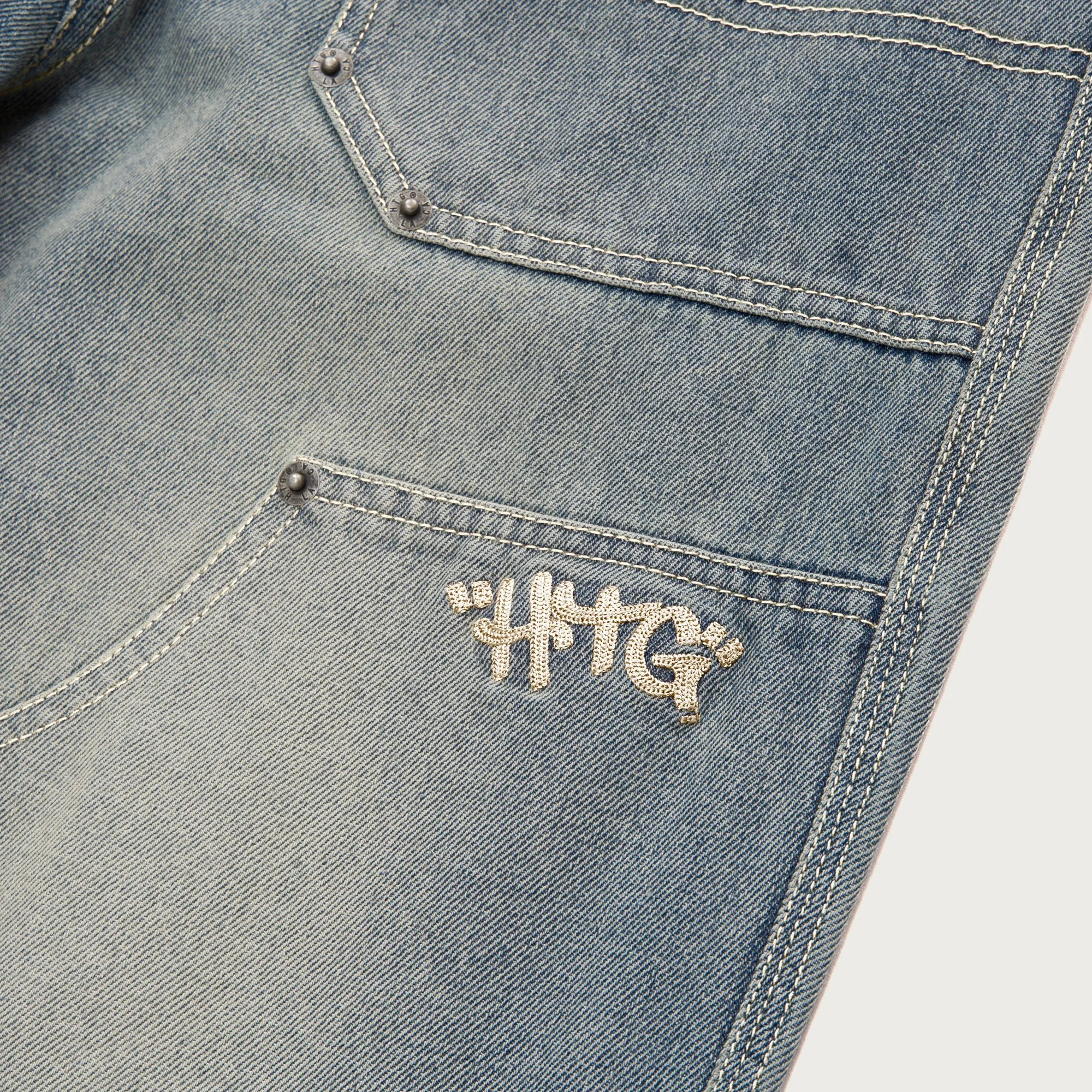 Womens Carpenter Pant - Lt. Indigo sold by Honor the Gift product image thumbnail 4