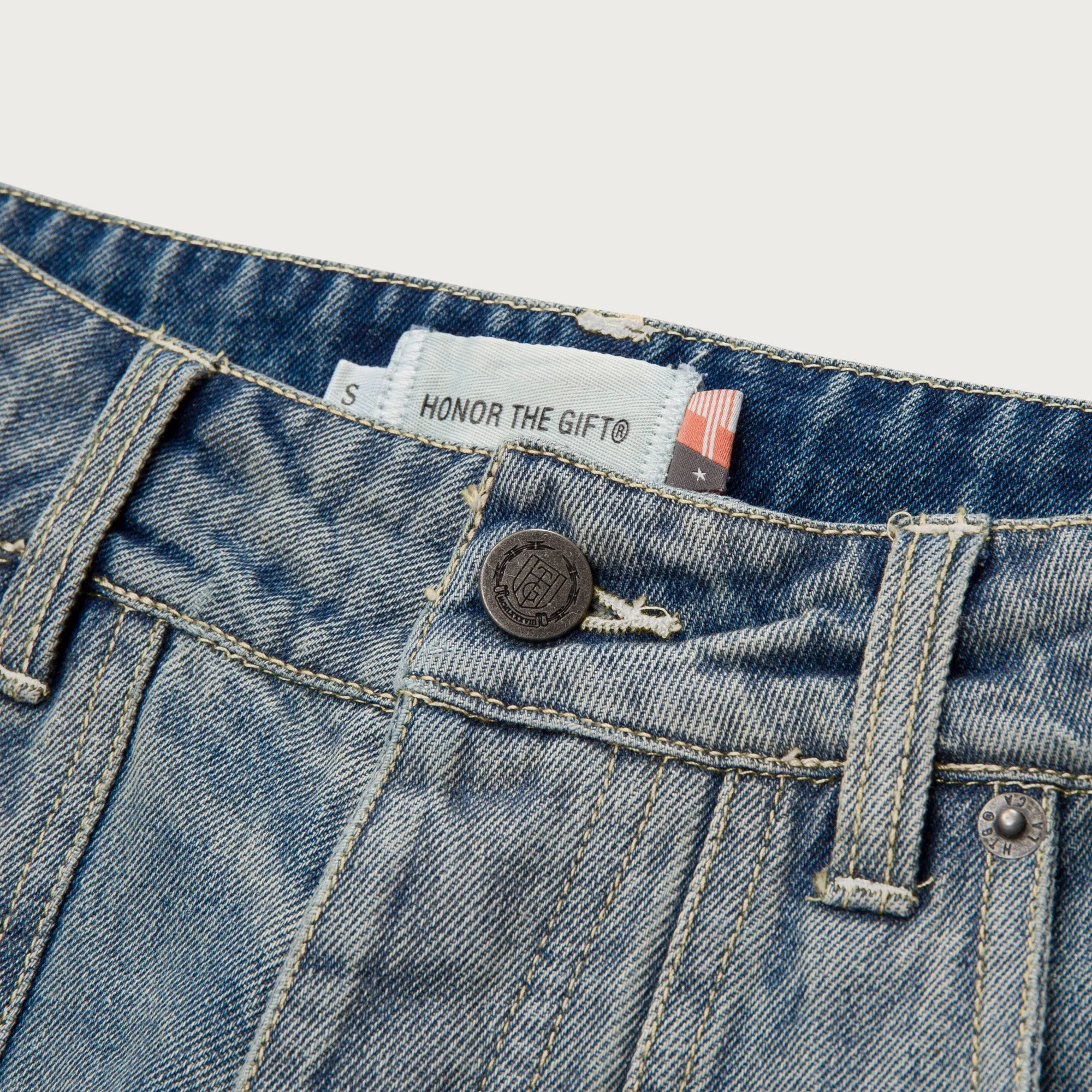 Womens Carpenter Pant - Lt. Indigo sold by Honor the Gift product image thumbnail 5