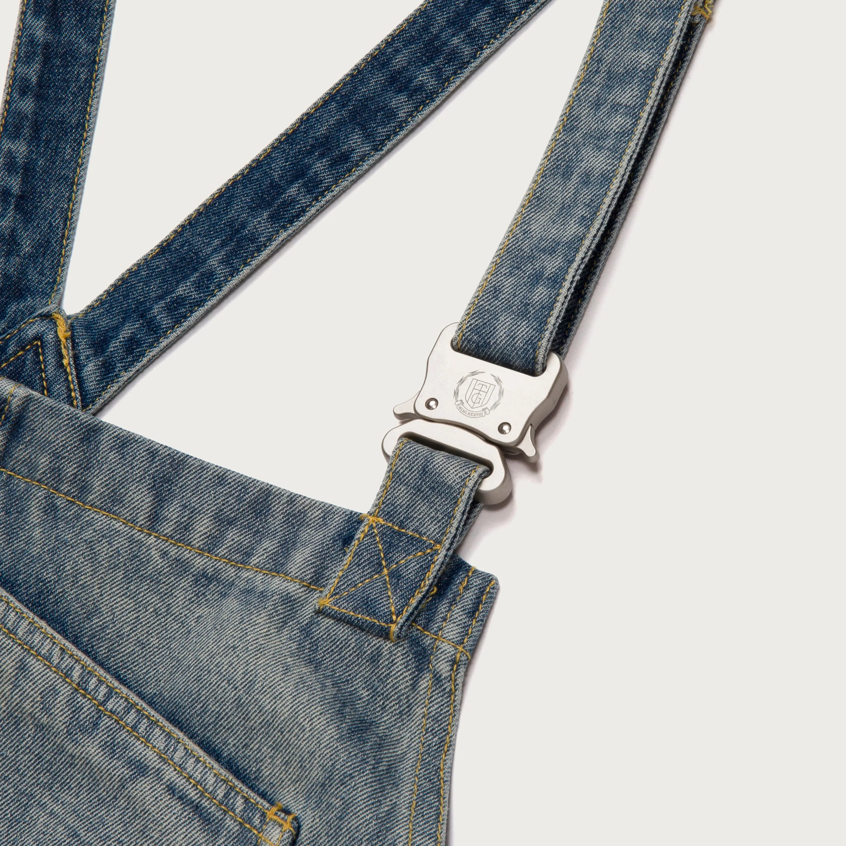 Overall Short - Indigo sold by Honor the Gift product image thumbnail 4