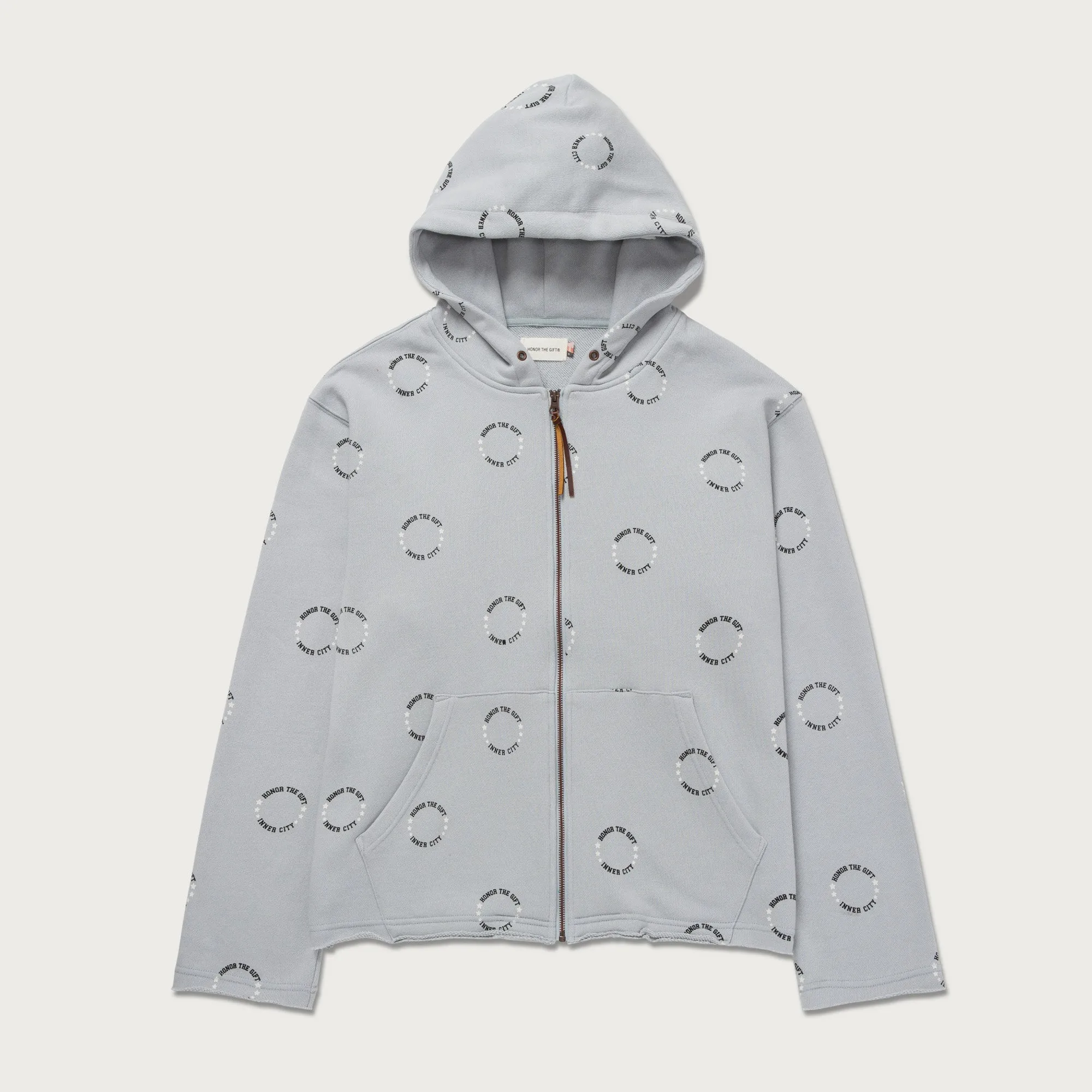 HTG® Zip Up Hoodie - Stone sold by Honor the Gift