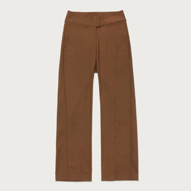 Womens Wool Pant - Brown sold by Honor the Gift