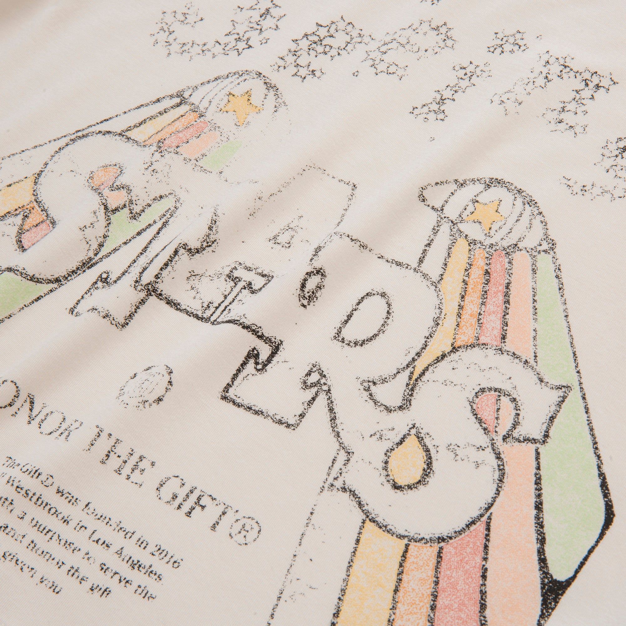 Women's Seeing Stars T-Shirt - Cream sold by Honor the Gift product image thumbnail 4