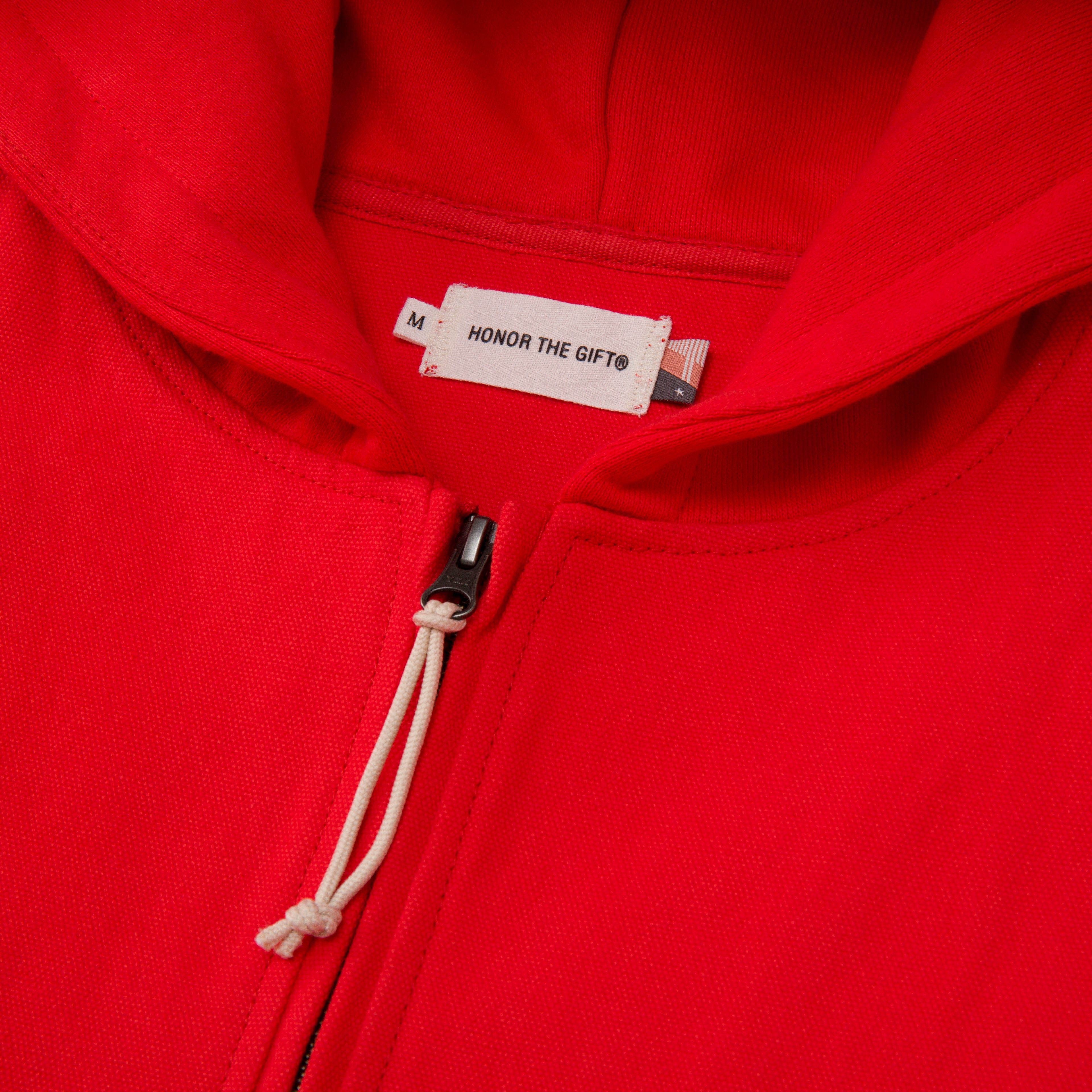 Full Zip Truth Hoodie - Orange sold by Honor the Gift product image thumbnail 5