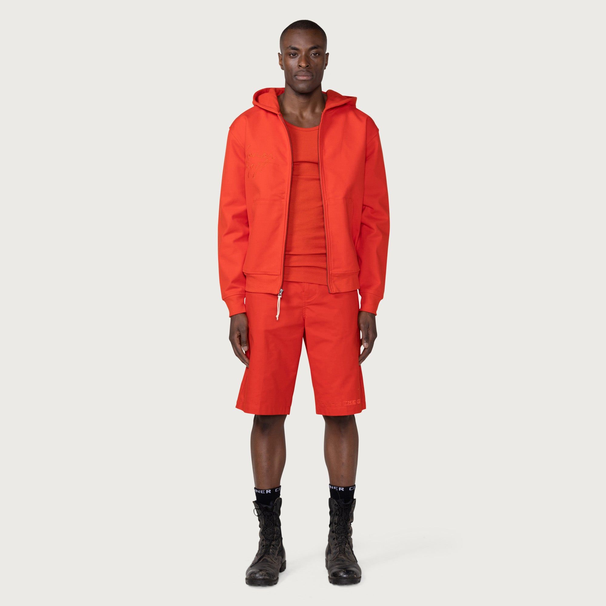 Full Zip Truth Hoodie - Orange sold by Honor the Gift product image thumbnail 3