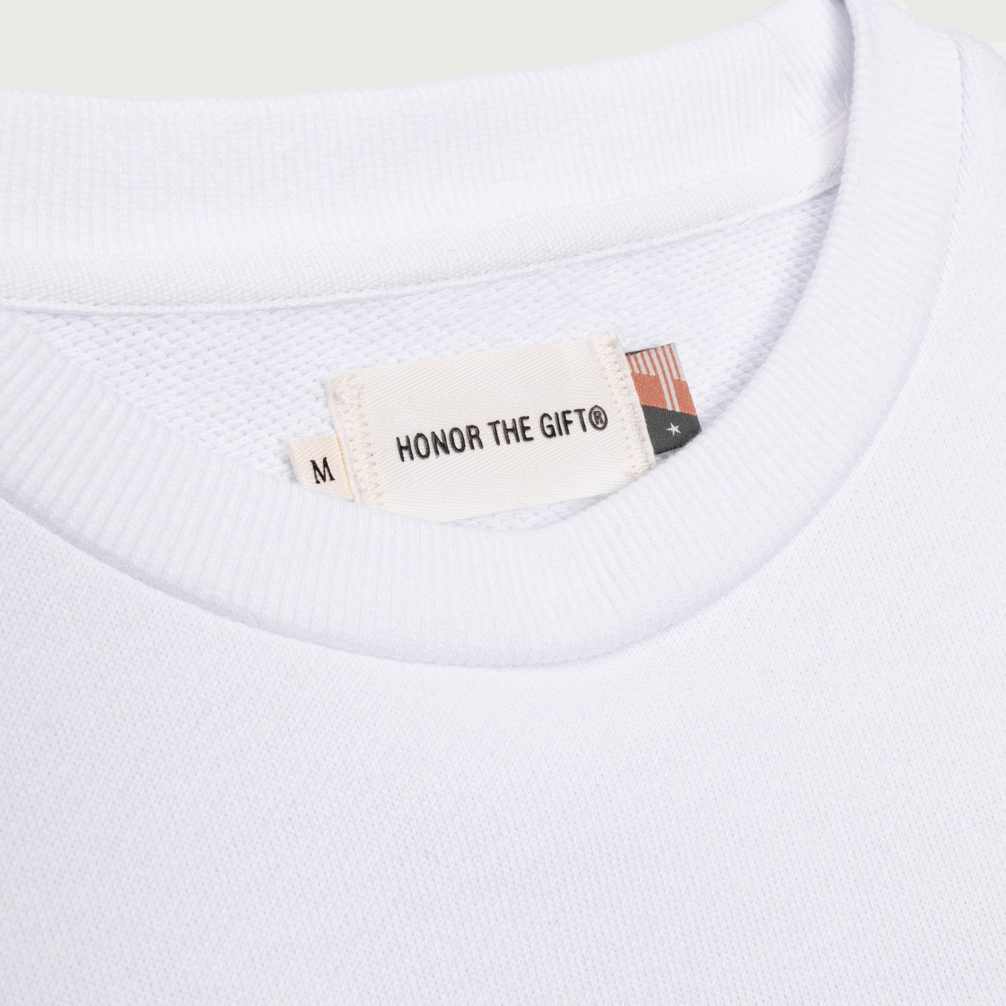 Campus Crewneck - White sold by Honor the Gift product image thumbnail 5