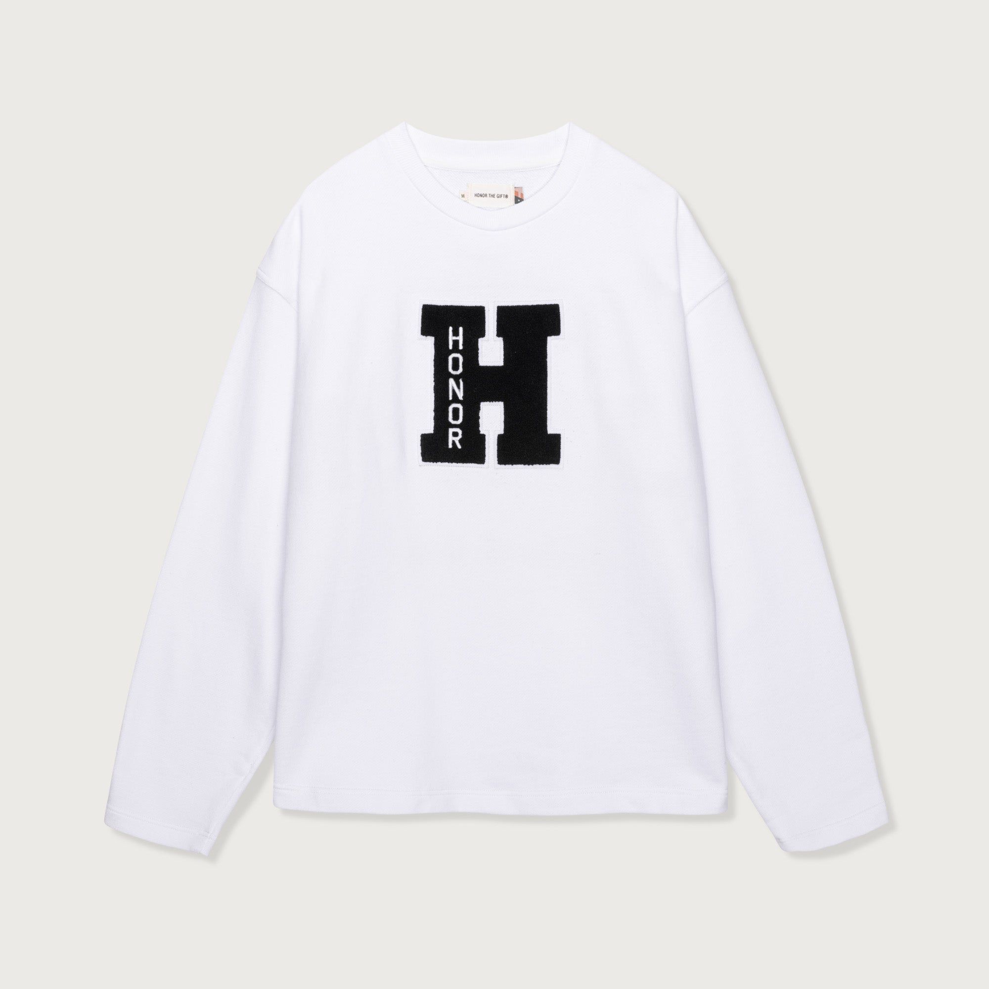 Campus Crewneck - White sold by Honor the Gift