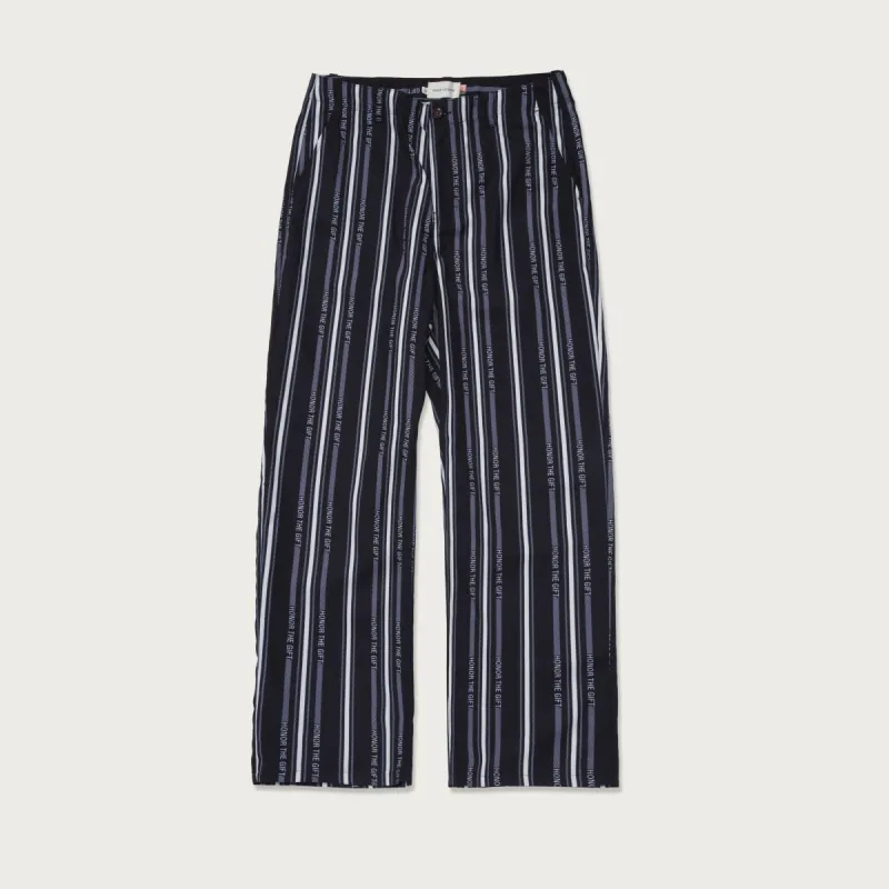 Honor Stripe Pant - Black sold by Honor the Gift