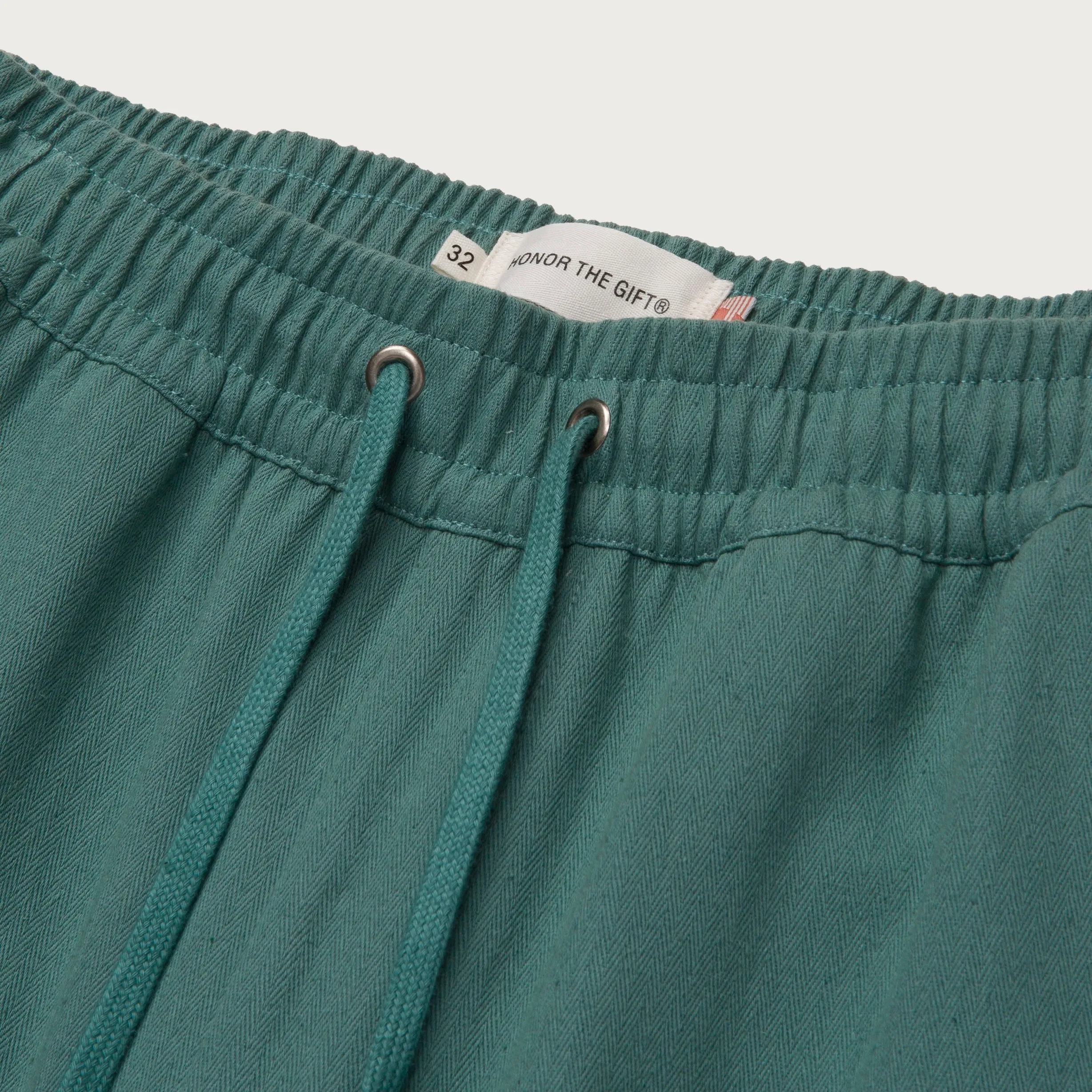 Herringbone Long Short - Teal sold by Honor the Gift product image thumbnail 4