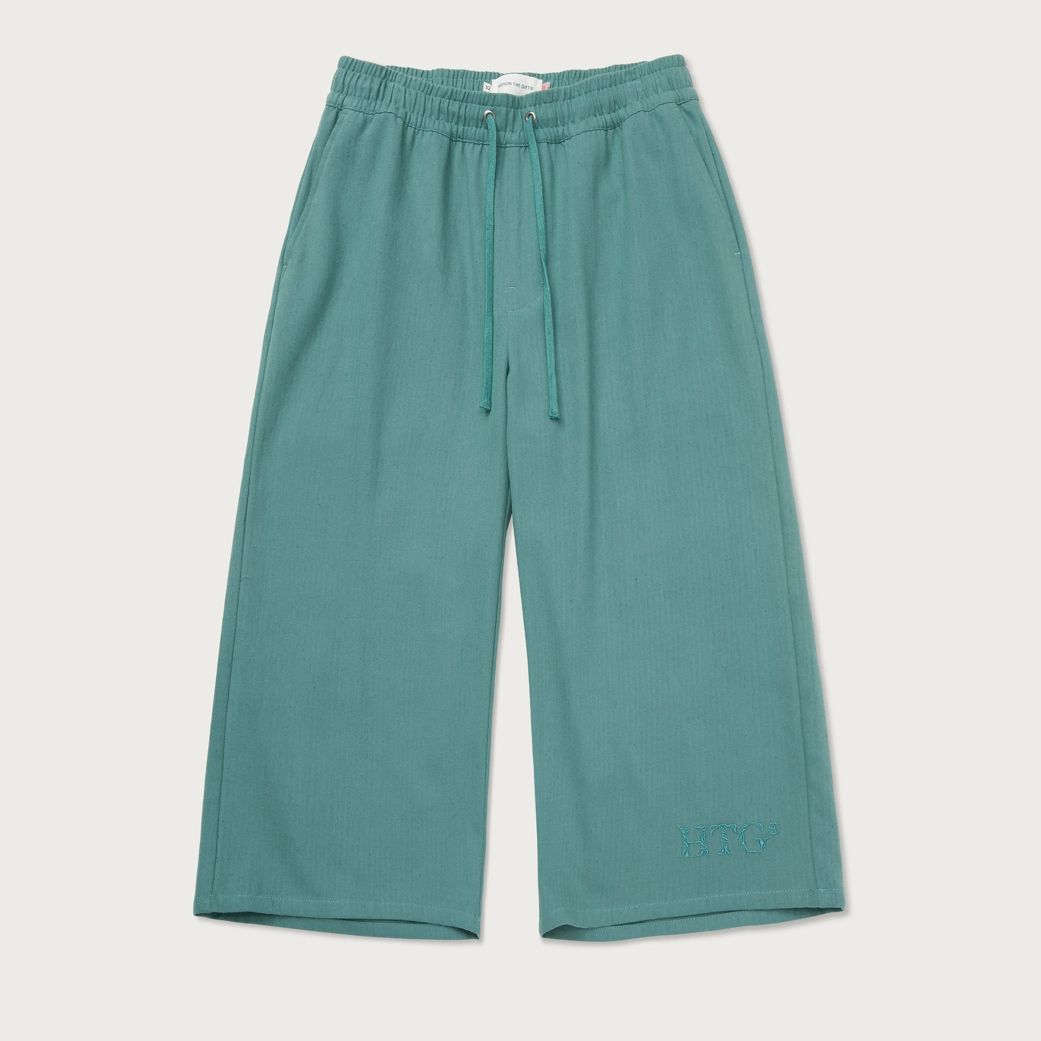Herringbone Long Short - Teal sold by Honor the Gift