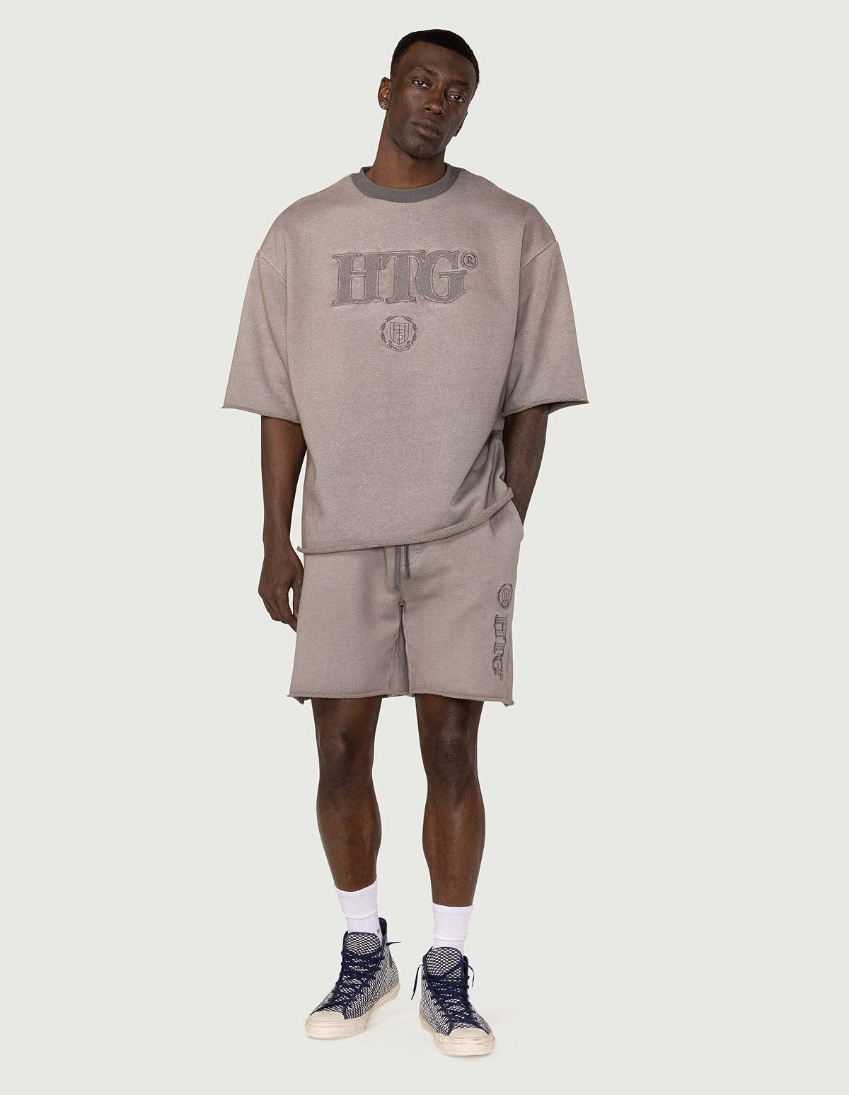 Studio Crewneck S/S - Grey sold by Honor the Gift product image thumbnail 2