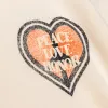 Womens Honor Peace Love T-Shirt - Bone sold by Honor the Gift