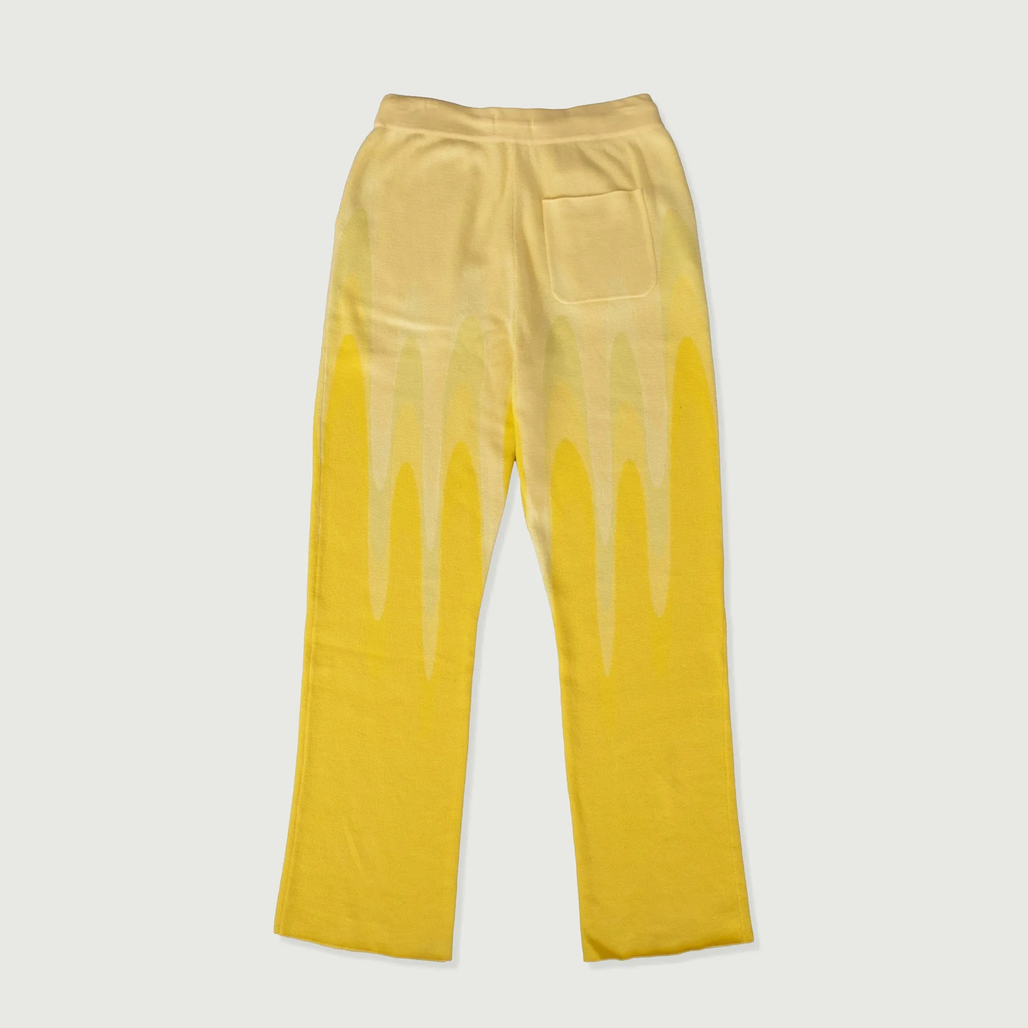 Jacquard Drip Pant - Yellow sold by Honor the Gift product image thumbnail 2
