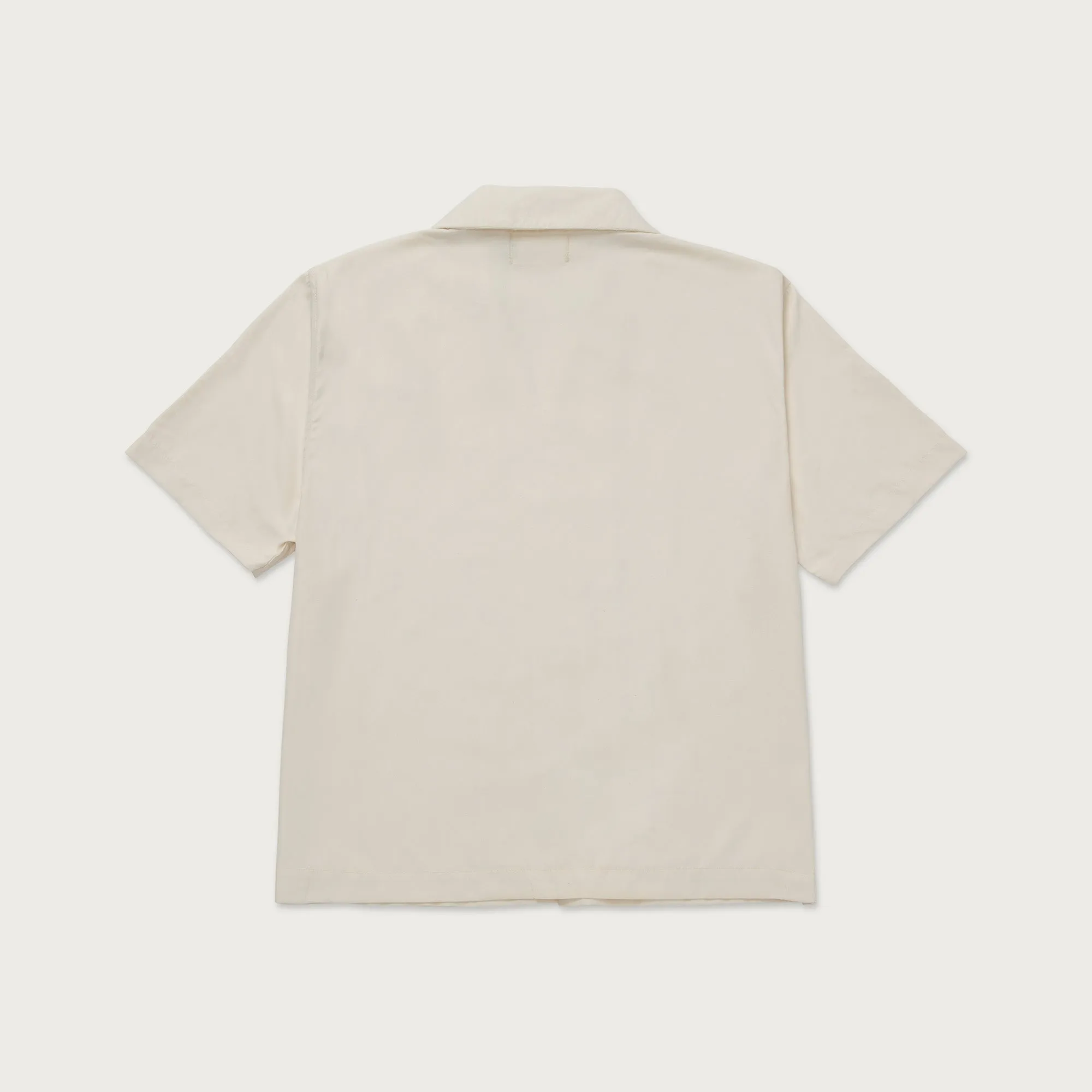Womens Peached Camp Shirt - Bone sold by Honor the Gift product image thumbnail 2