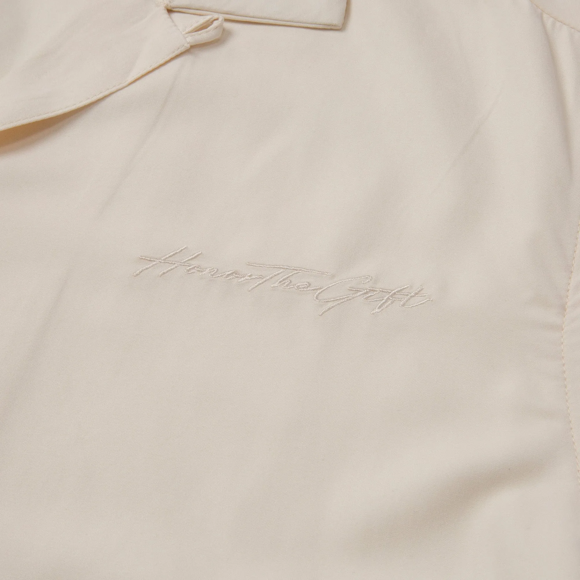 Womens Peached Camp Shirt - Bone sold by Honor the Gift product image thumbnail 5