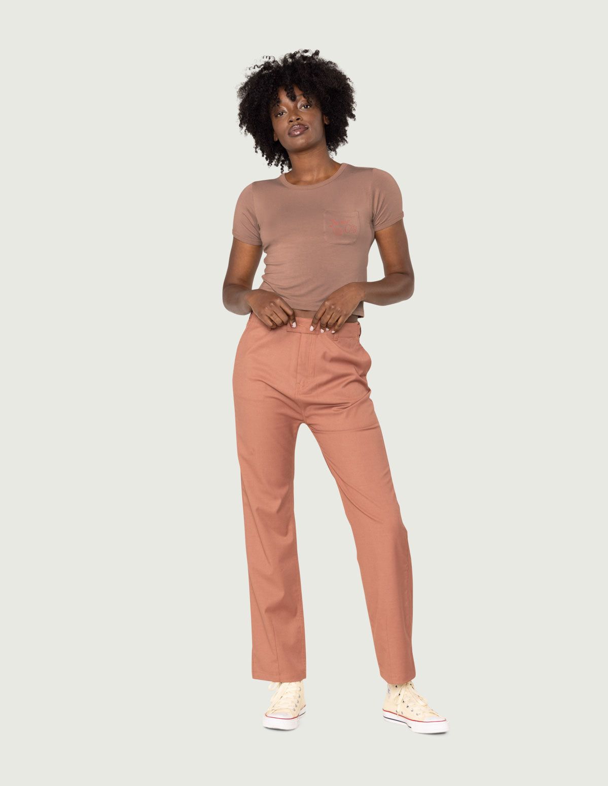 Women's Neighborhood T-Shirt - Hickory sold by Honor the Gift product image thumbnail 3