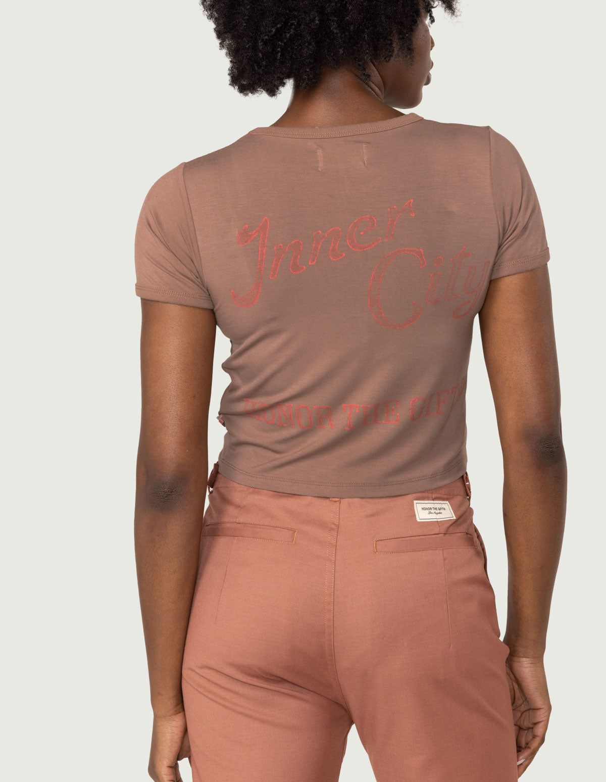 Women's Neighborhood T-Shirt - Hickory sold by Honor the Gift product image thumbnail 9