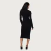 Womens L/S Cutout Dress - Black sold by Honor the Gift