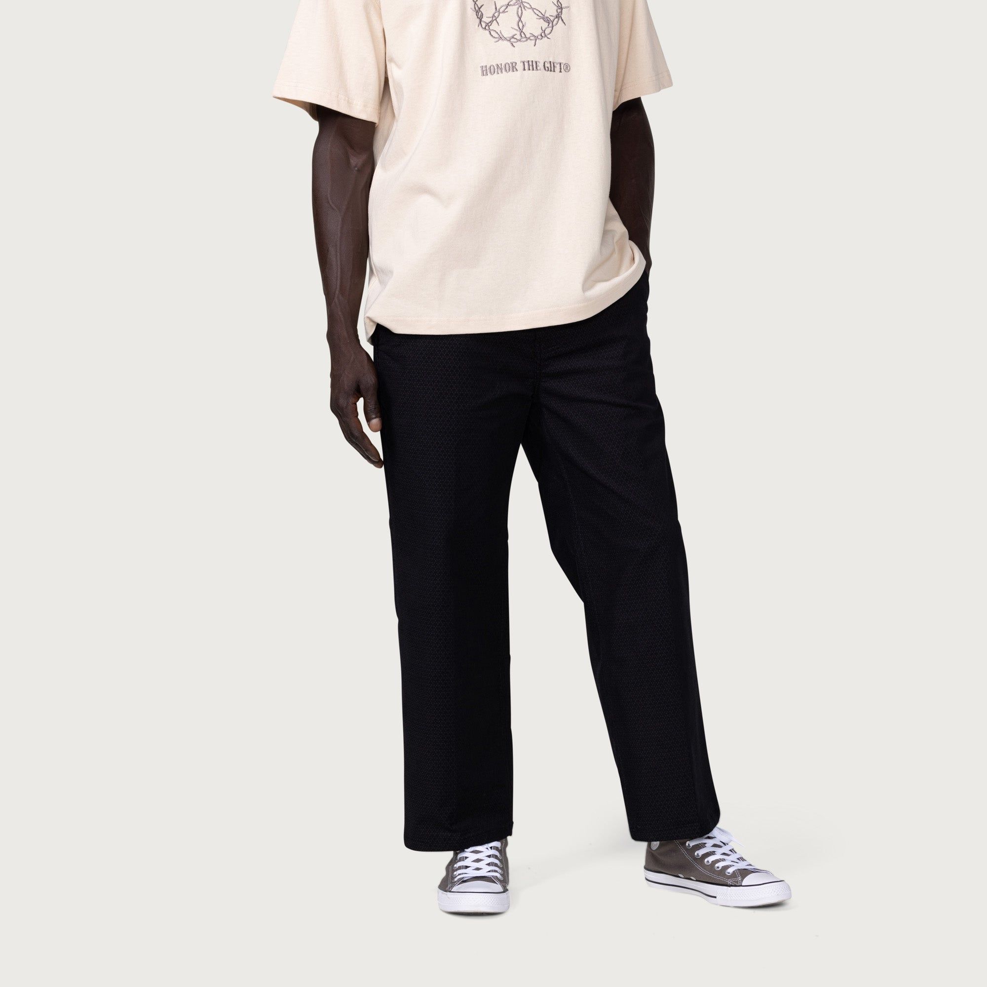 Corded Trouser Pant - Black sold by Honor the Gift product image thumbnail 5