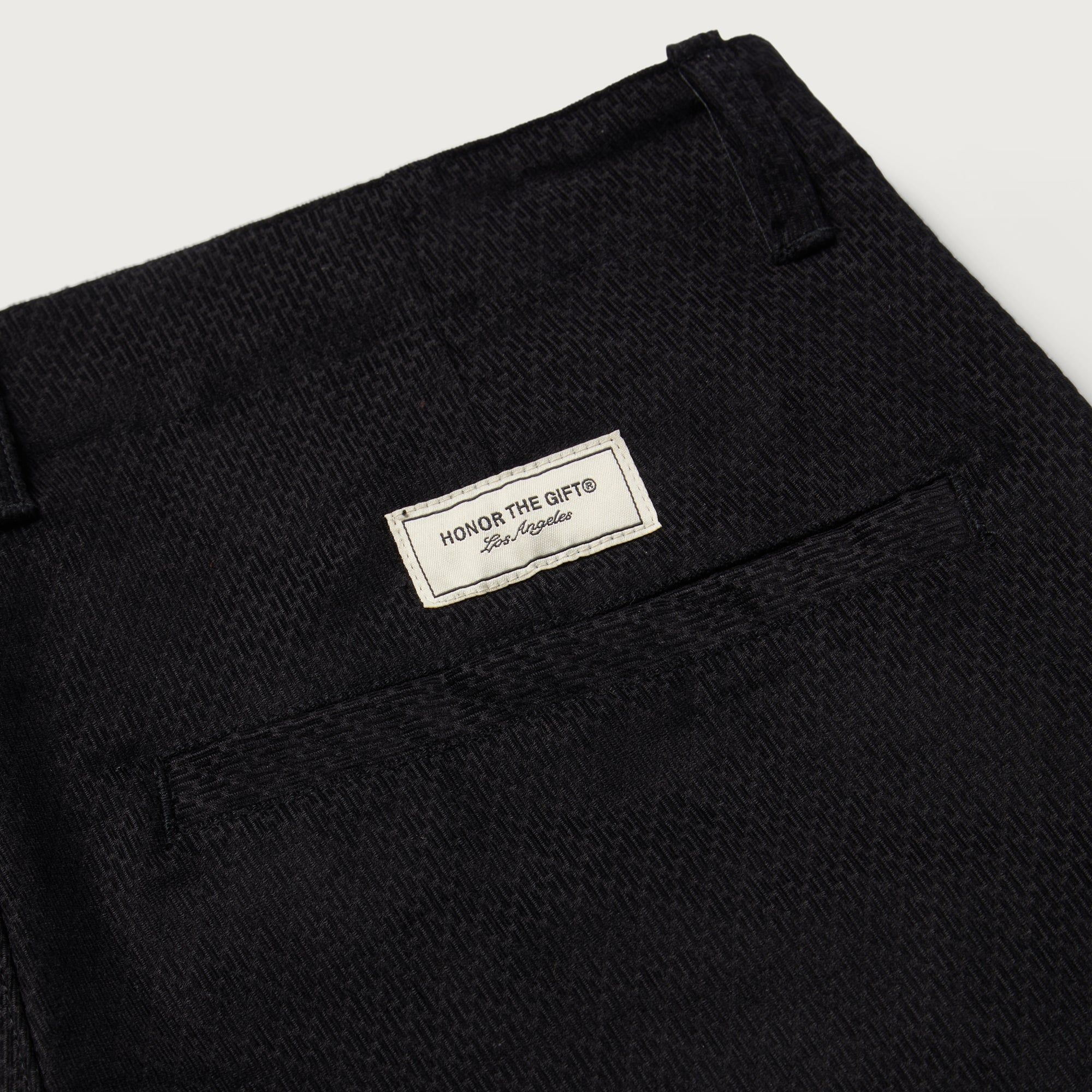 Corded Trouser Pant - Black sold by Honor the Gift product image thumbnail 4