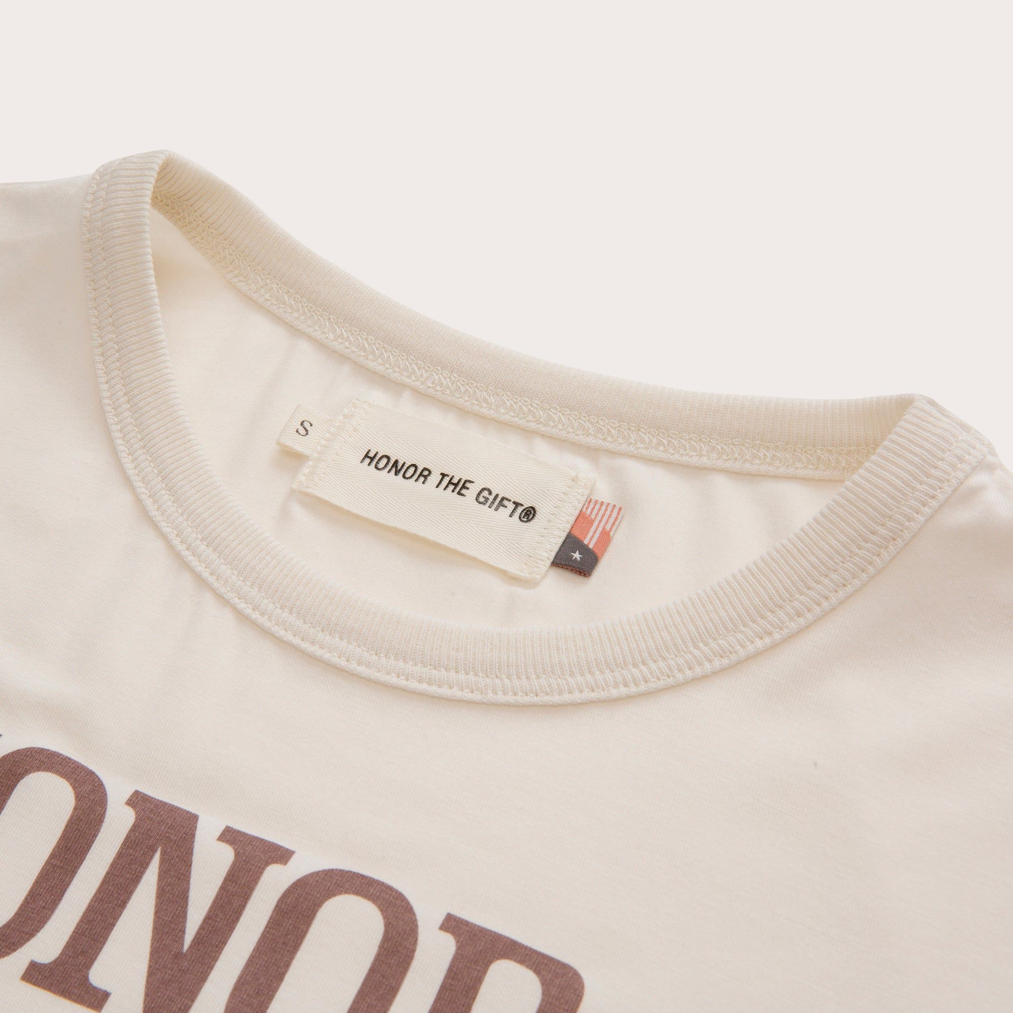 Women's HTG Pack T-Shirt - Cream sold by Honor the Gift product image thumbnail 6